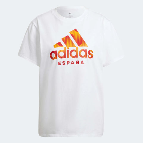adidas 2022-23 Spain Women's Tee - White (Front)