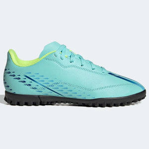 adidas Kids X Speedportal.4 Turf J - Aqua-Blue - ProSoccer