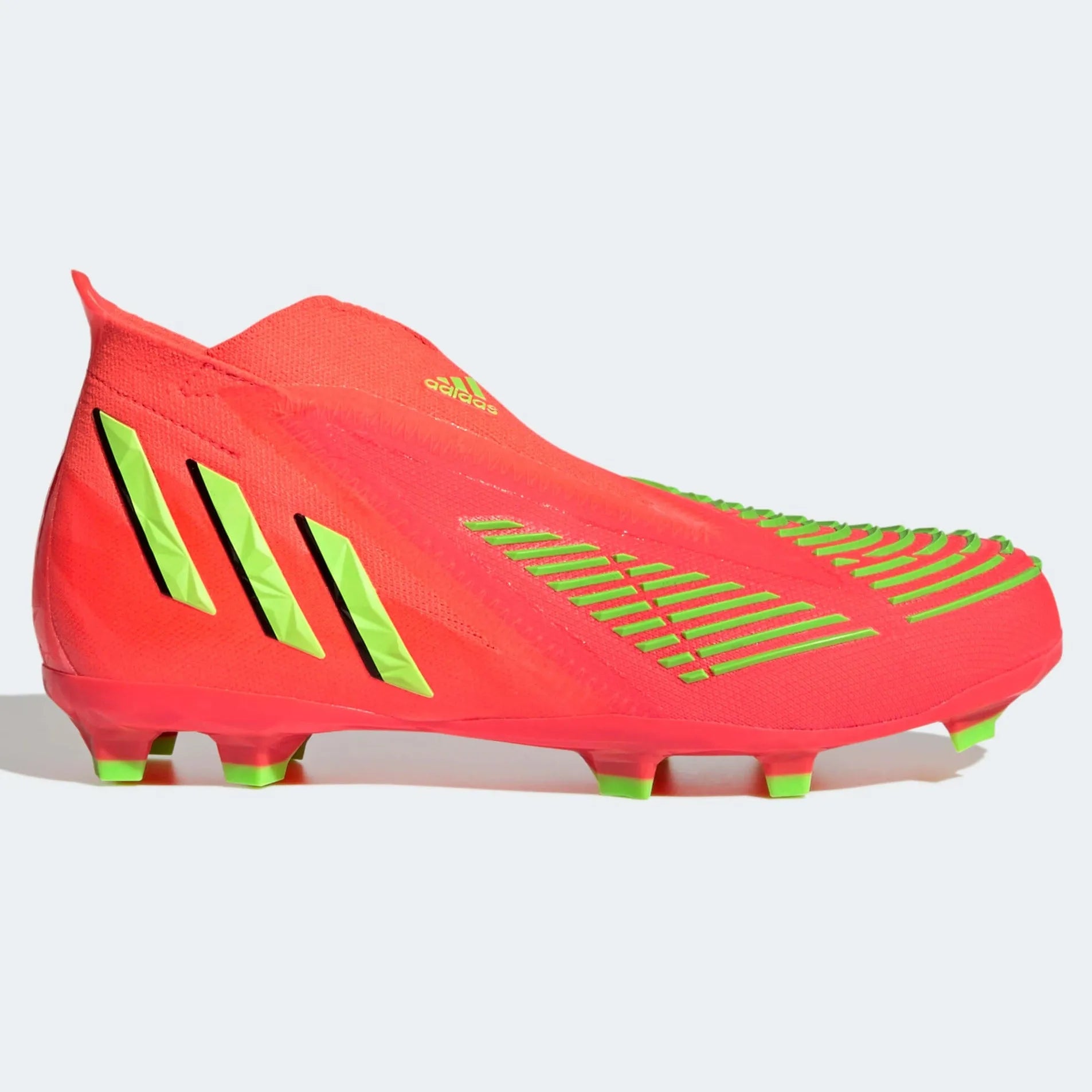 adidas JR Predator Edge + FG - Solar Red-Solar Green