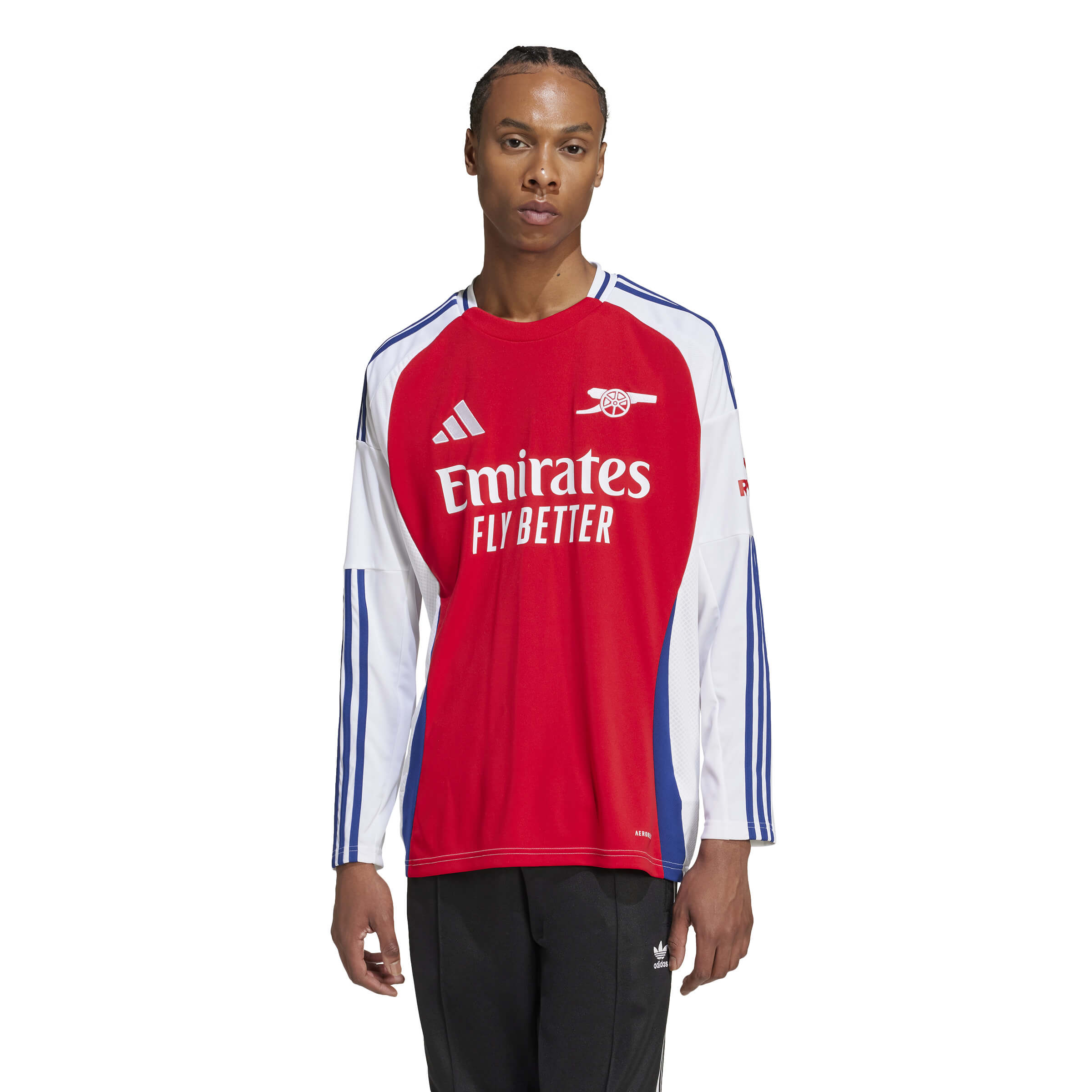 adidas 2024-25 Arsenal Men's Stadium Home Long-Sleeve Jersey