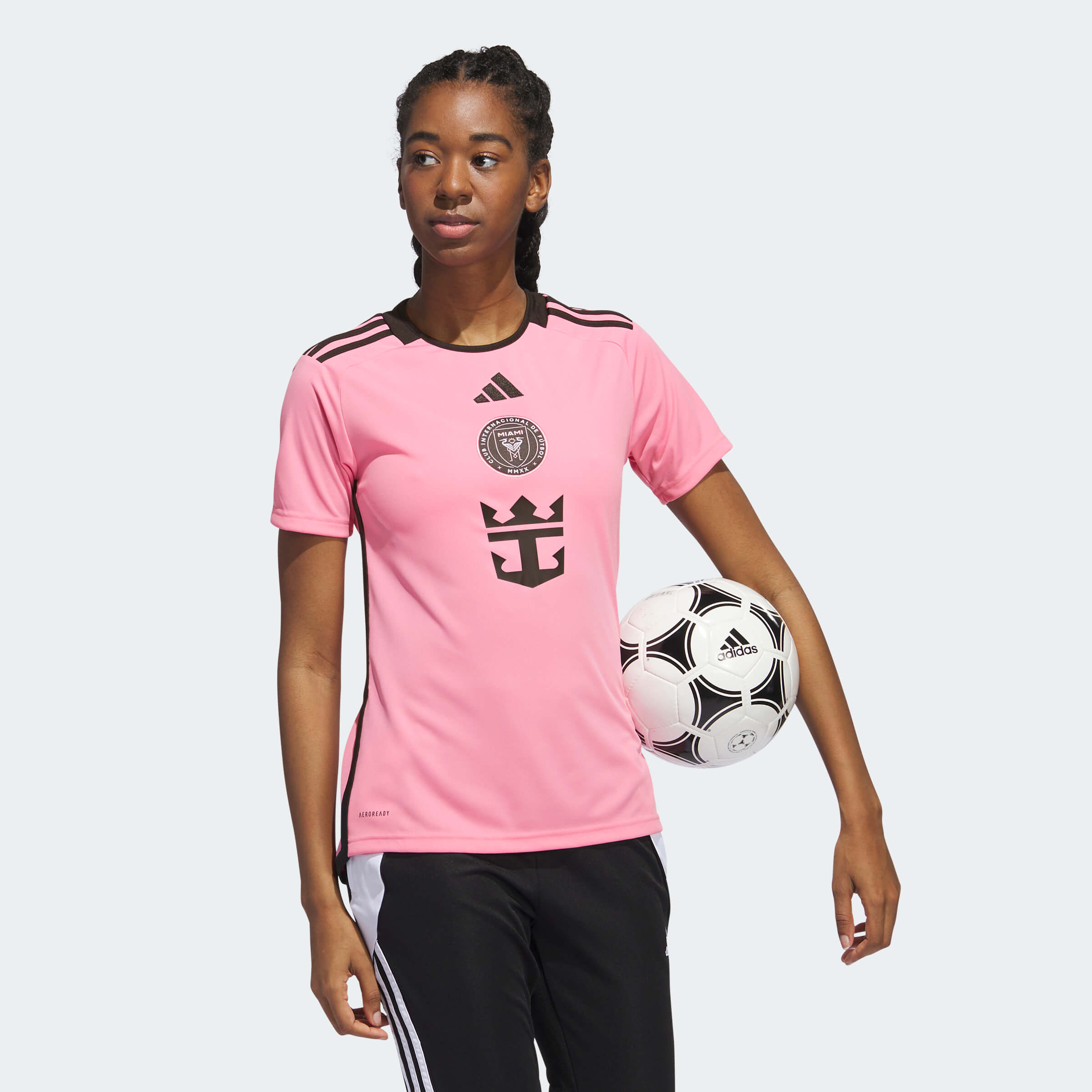 adidas 2024-25 Inter Miami Women's Messi #10 Stadium Home Jersey