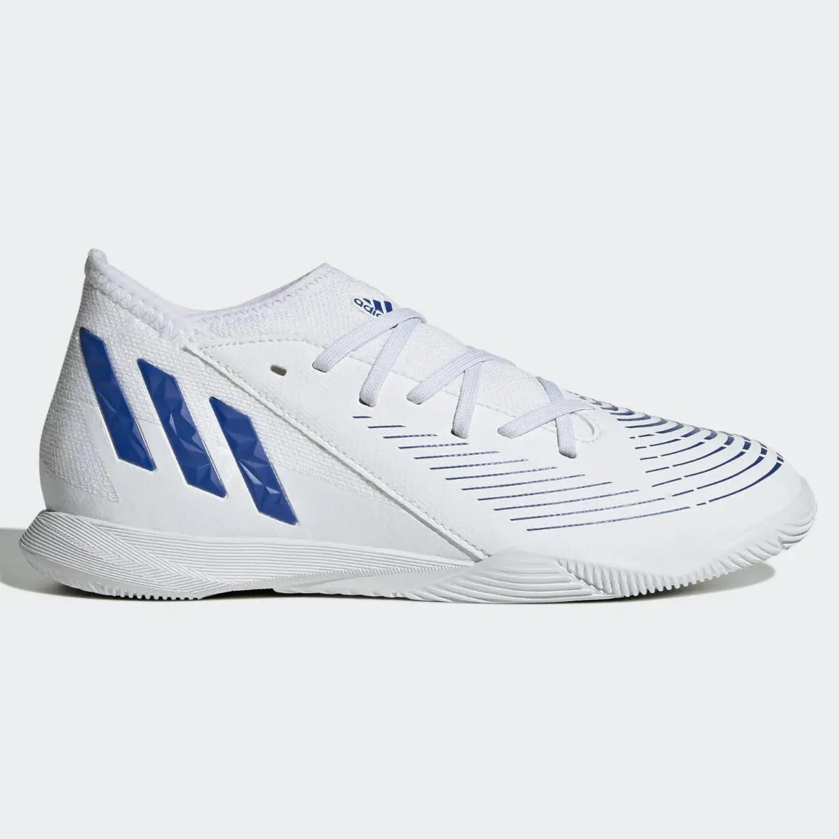 adidas JR Predator Edge .3 Indoor - White-Hi Res Blue