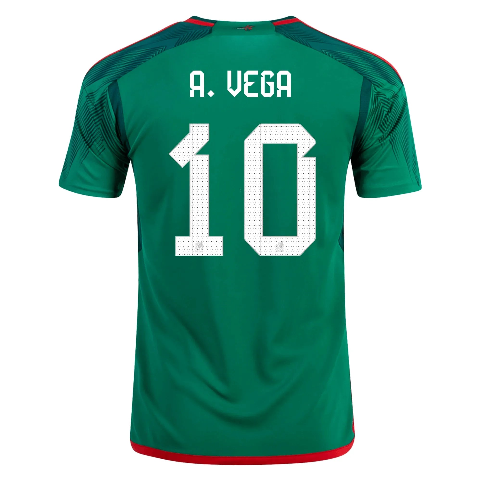 adidas 2022-23 Mexico Home Jersey - Green-Red