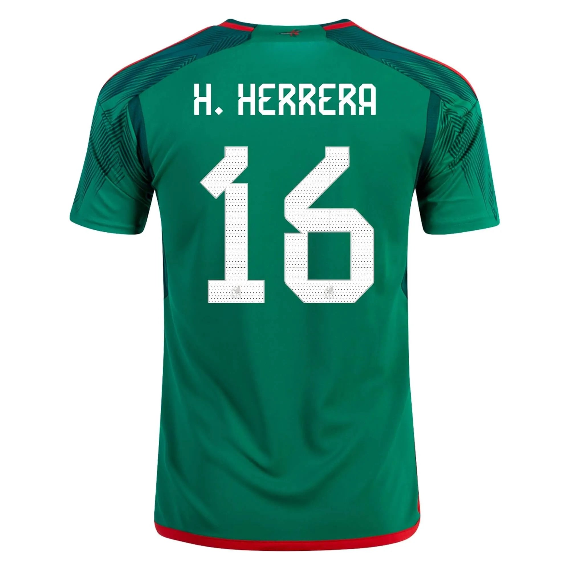 adidas 2022-23 Mexico Home Jersey - Green-Red