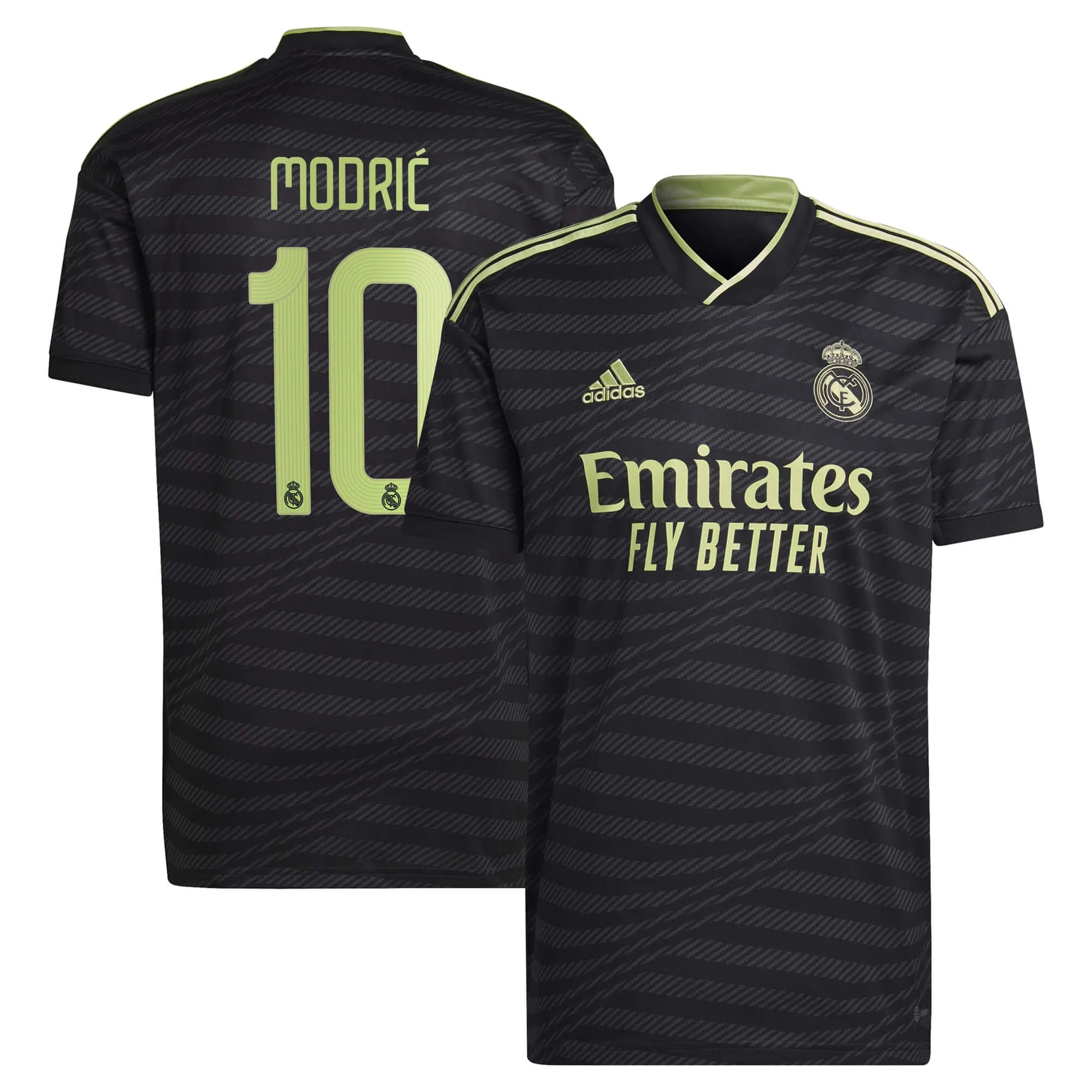 adidas 2022-23 Real Madrid Third Jersey - Black