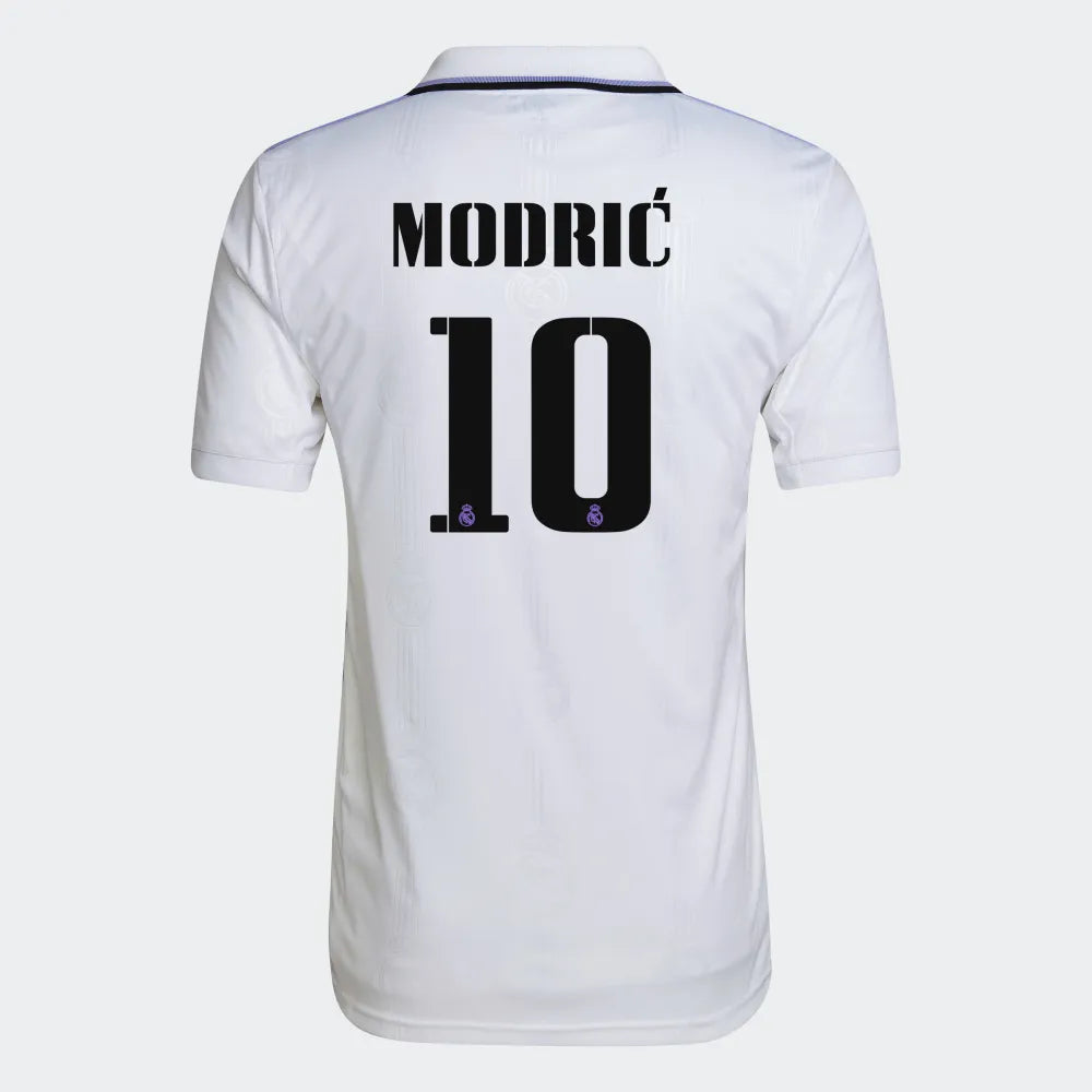 adidas 2022-23 Real Madrid Youth Home Jersey - White