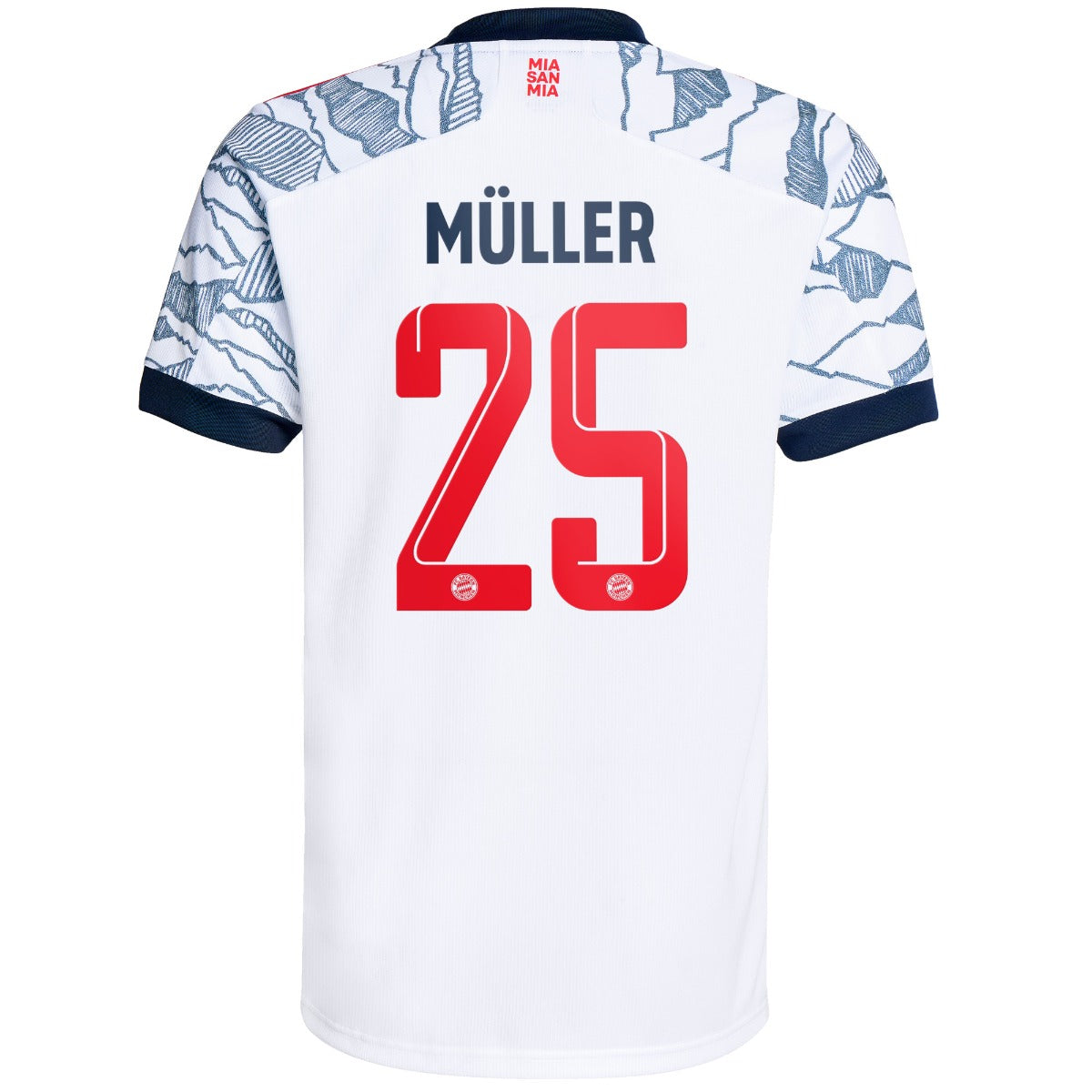 Adidas 2021-22 Bayern Munich Third Jersey - White