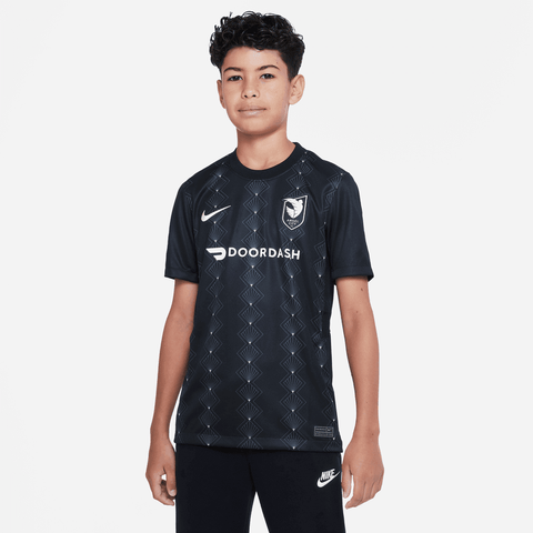 adidas LAFC 2023/24 Youth Away Jersey - Magic Lime/Tent Green