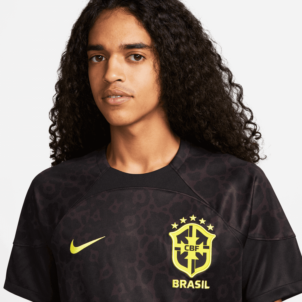 Nike 2022-23 Brazil Goalkeeper Jersey - Black