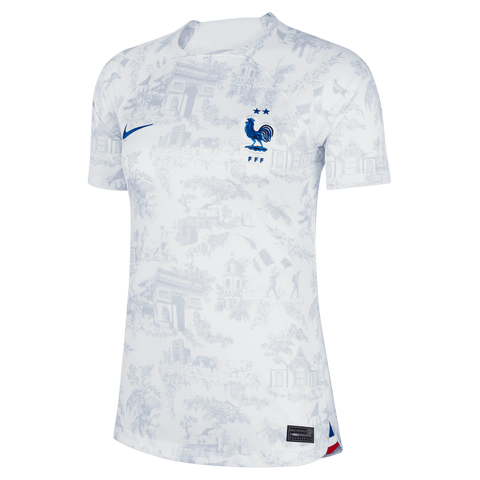 2022 Kids Nike Kylian Mbappe France Away Jersey - SoccerPro