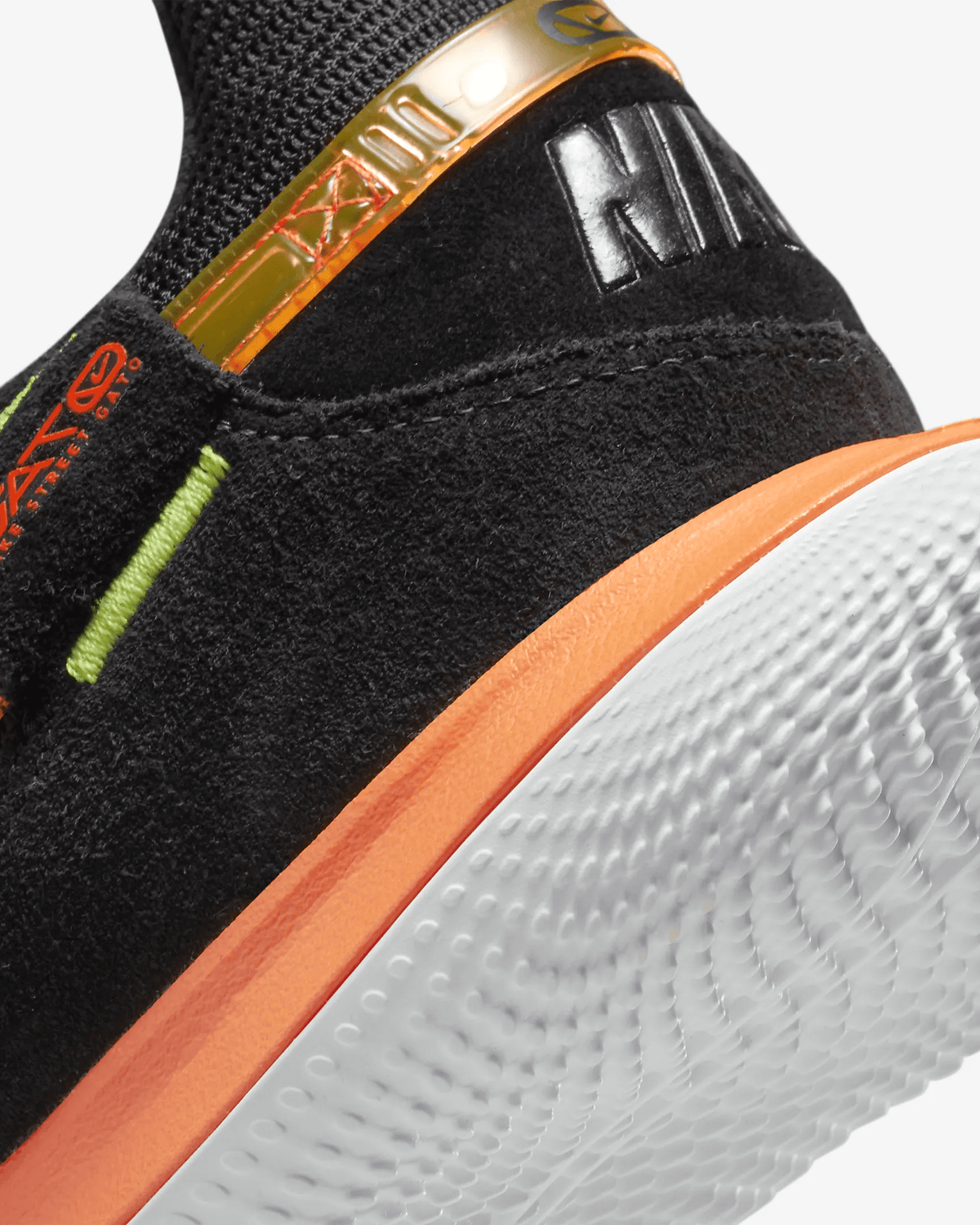 Nike Streetgato Indoor - Black-Total Orange