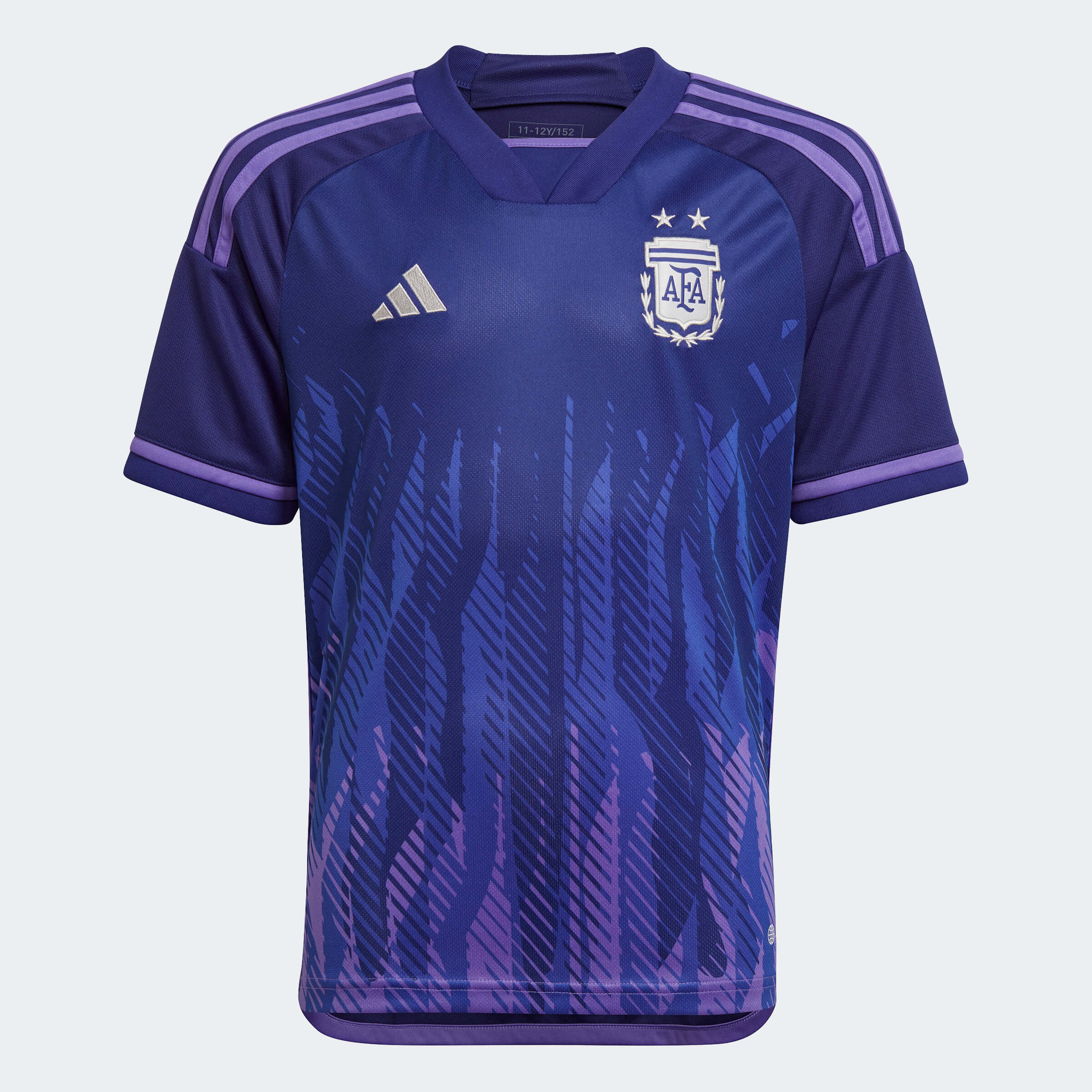 adidas 2022-23 Argentina Youth Away Jersey Indigo-Purple