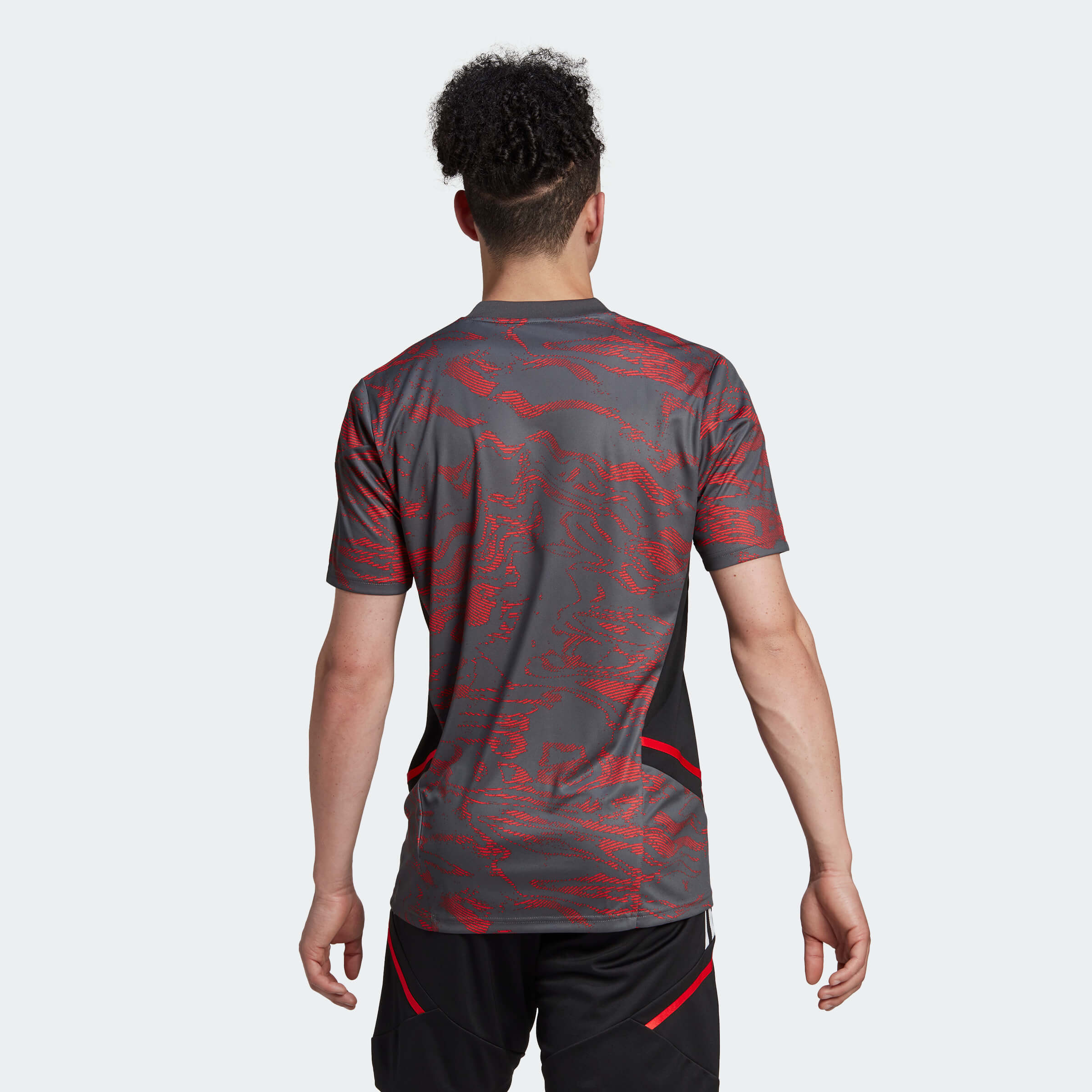 adidas 2022-23 FC Bayern EU Training Jersey - Red-Grey