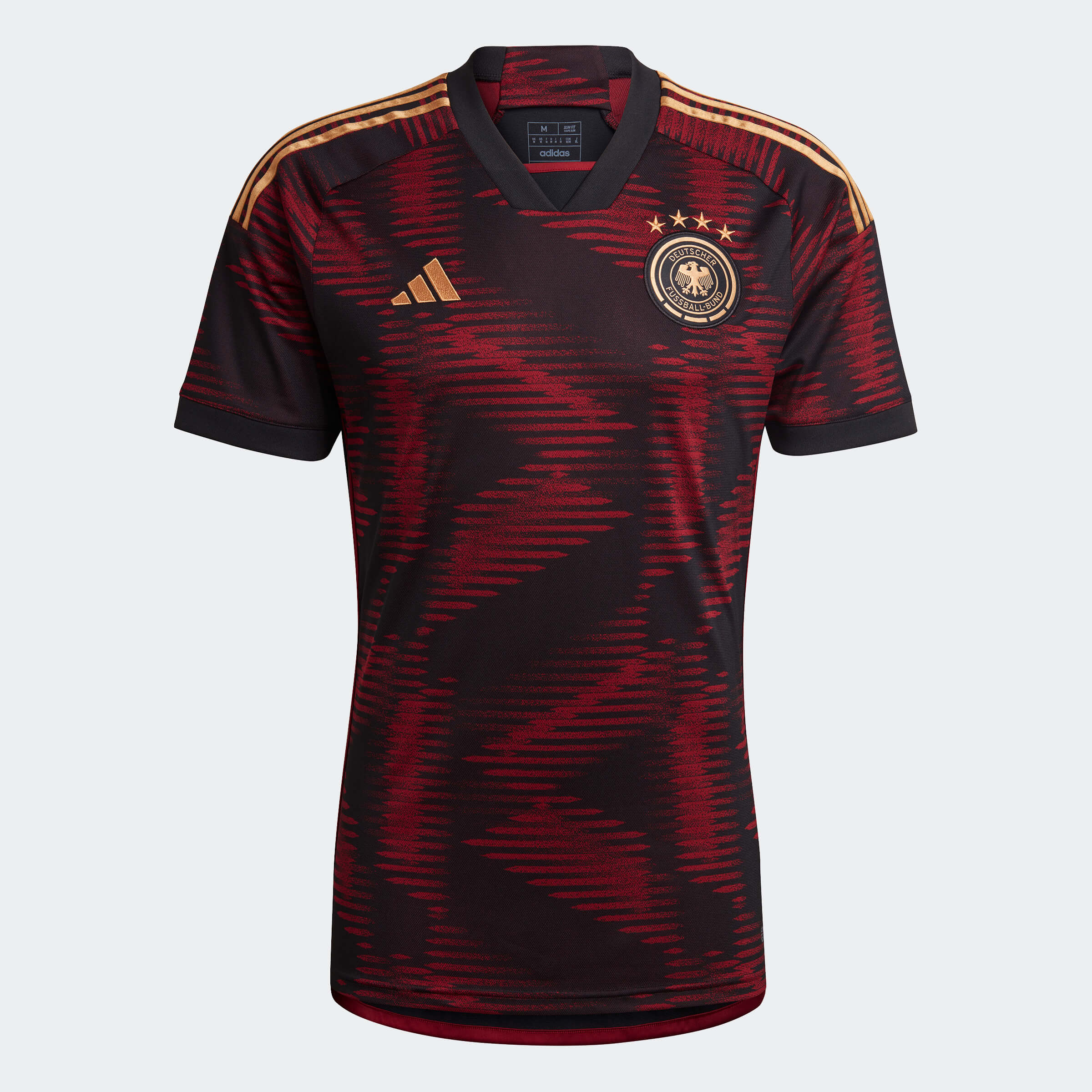 adidas 2022-23 Germany Away Jersey Black