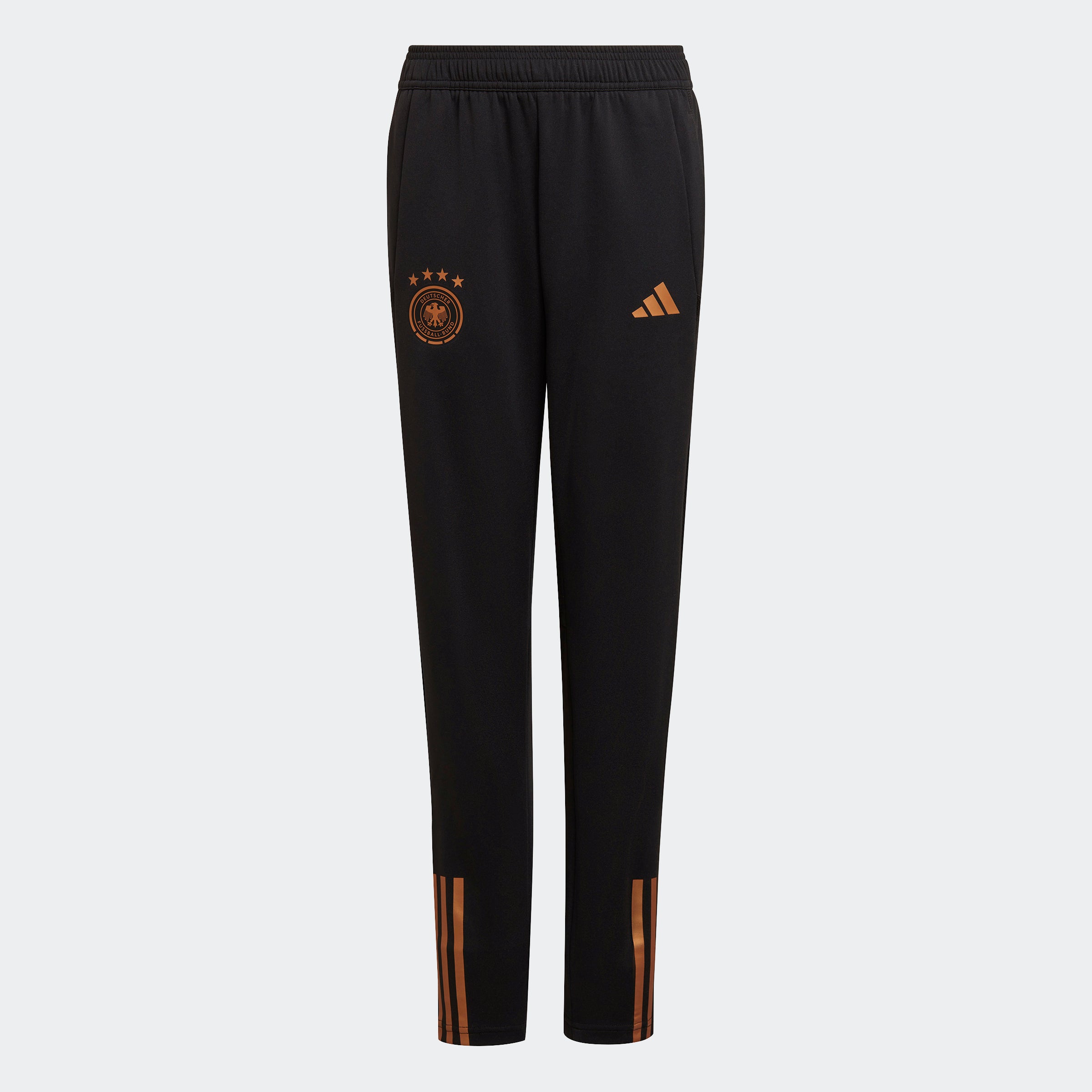 adidas 2022-23 Germany Youth Training Pants  - Black