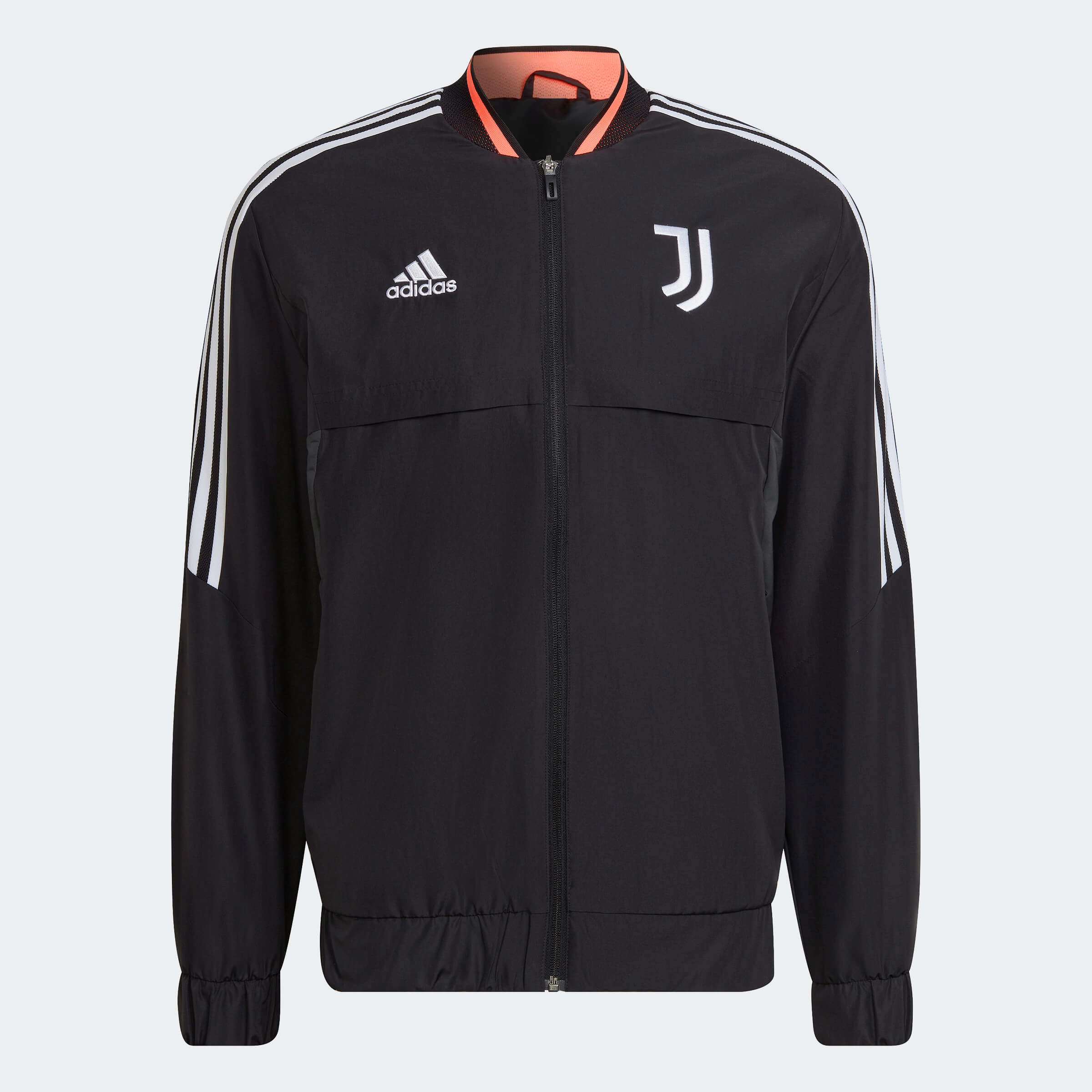 adidas 2022-23 Juventus Anthem Jacket - Black