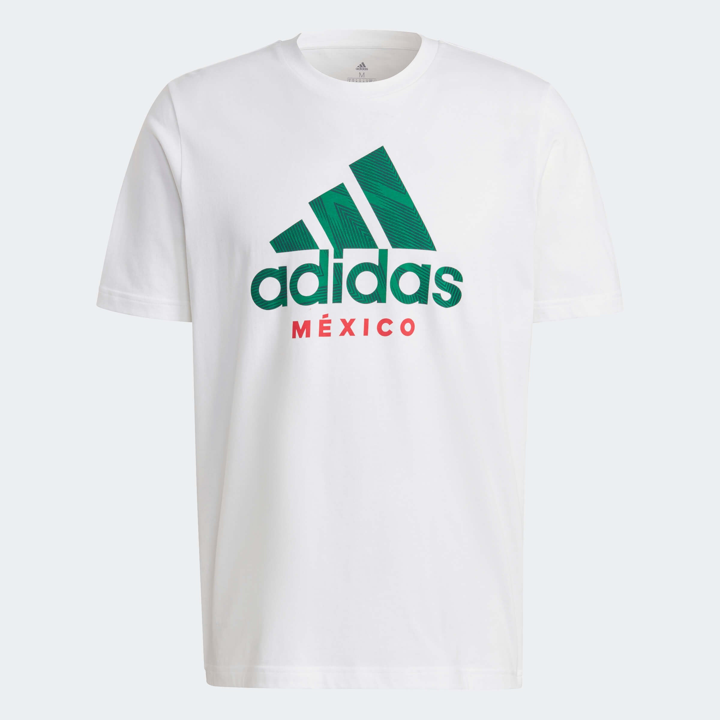 adidas 2022-23 Mexico DNA Graphic Tee - White