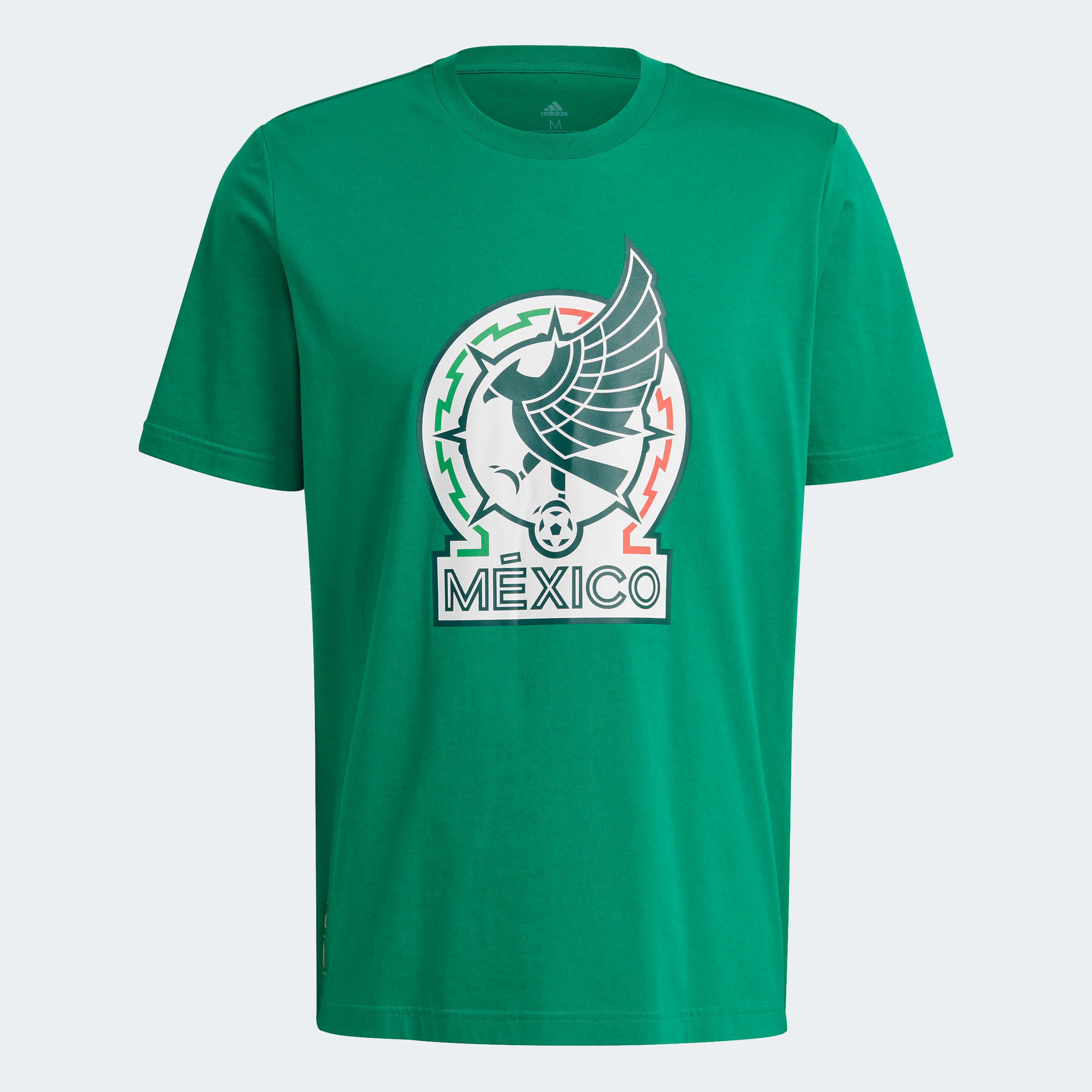 adidas 2022-23 Mexico Graphic Tee Green