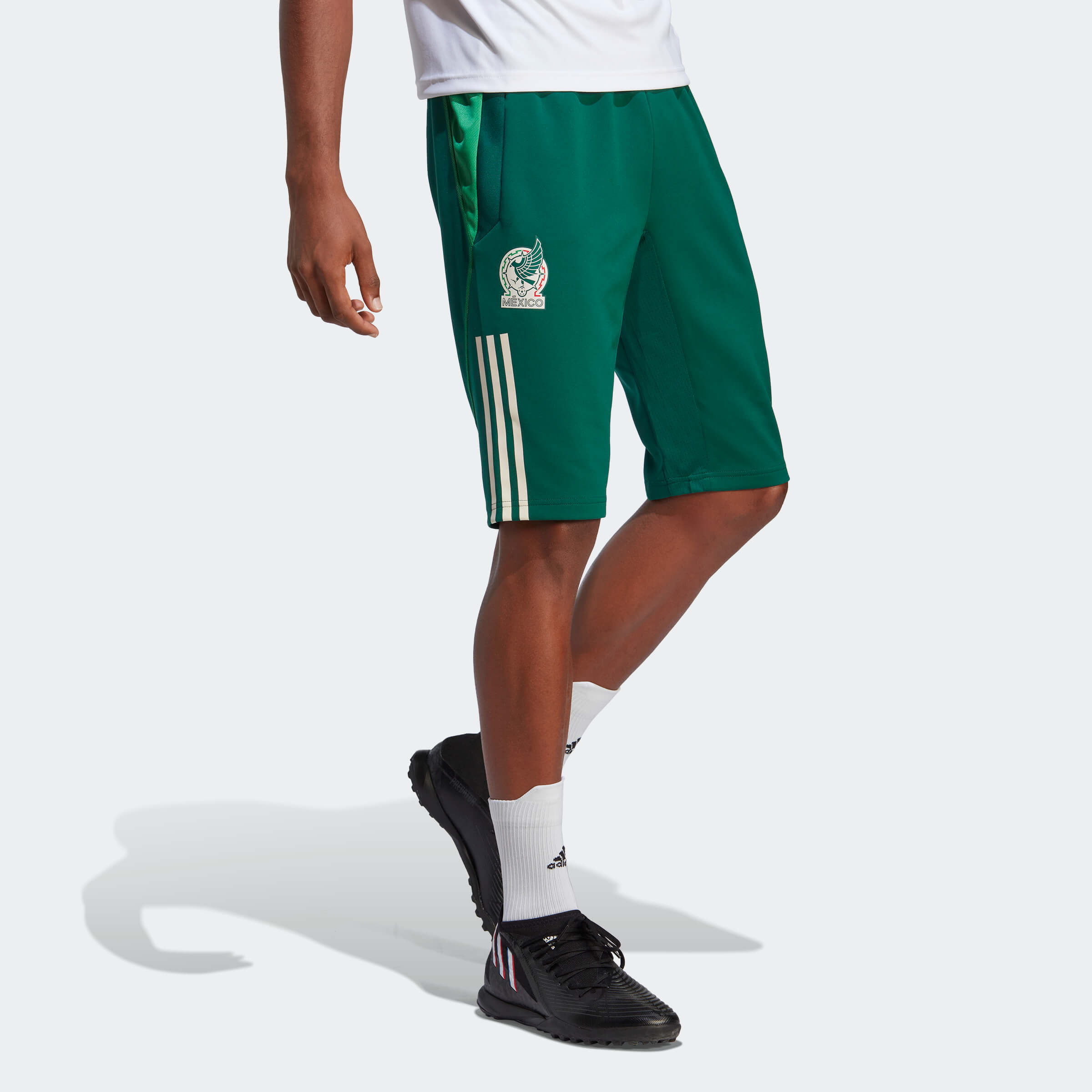 adidas 2022-23 Mexico Tiro 1/2 Pants Green