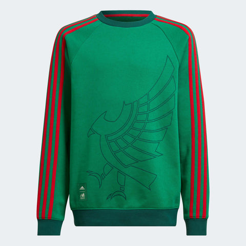 Adidas Mexico Edson lvarez Authentic Home Jersey w/ Gold Cup Patches 22/23 (Vivid Green) Size L