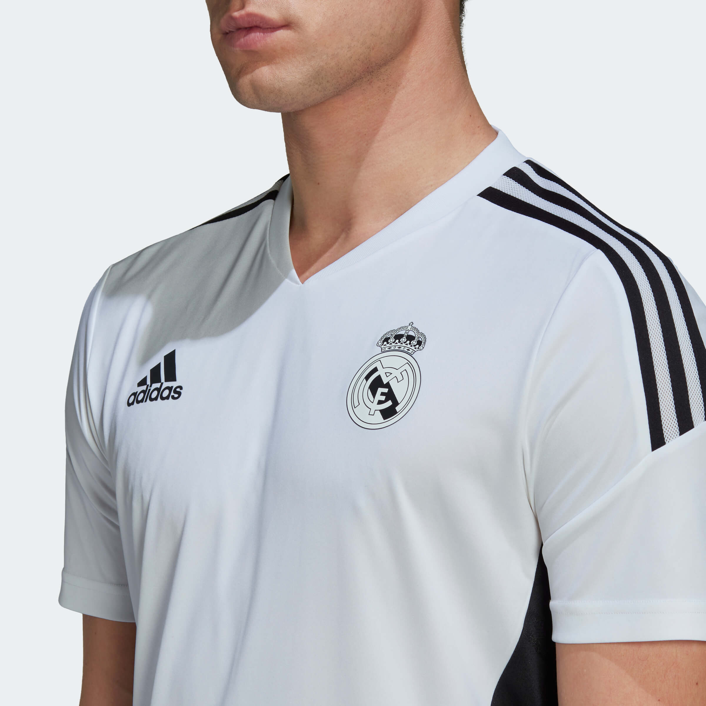 adidas 2022-23 Real Madrid Training Jersey - White