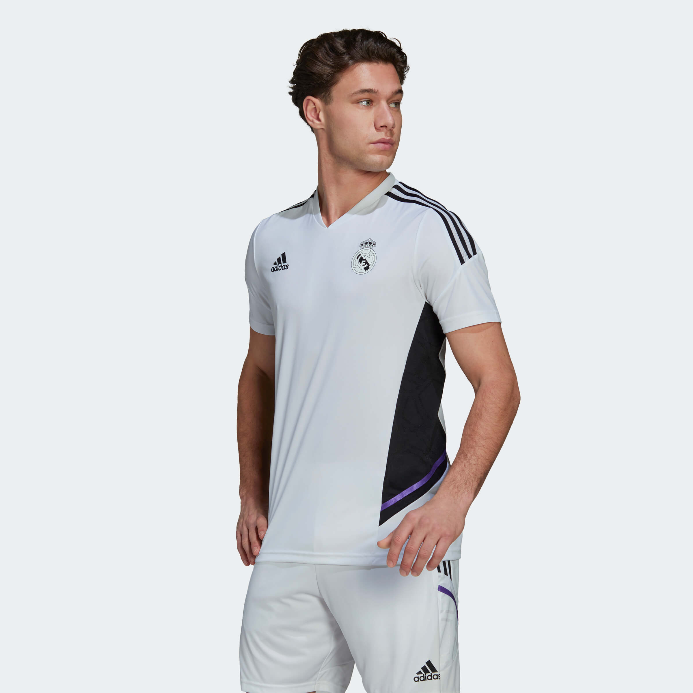 adidas 2022-23 Real Madrid Training Jersey - White