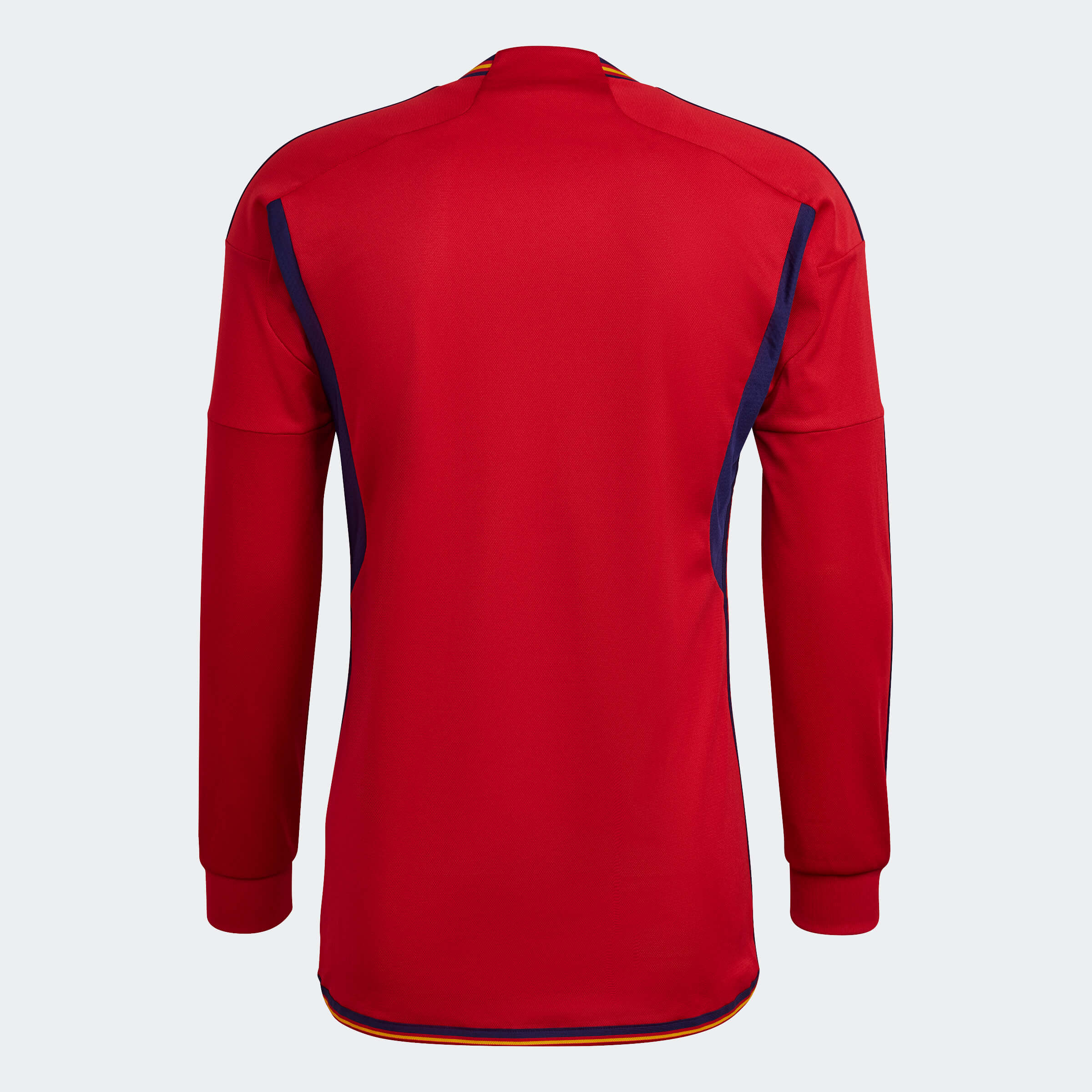 adidas 2022-23 Spain Long Sleeve Home Jersey - Red-Navy