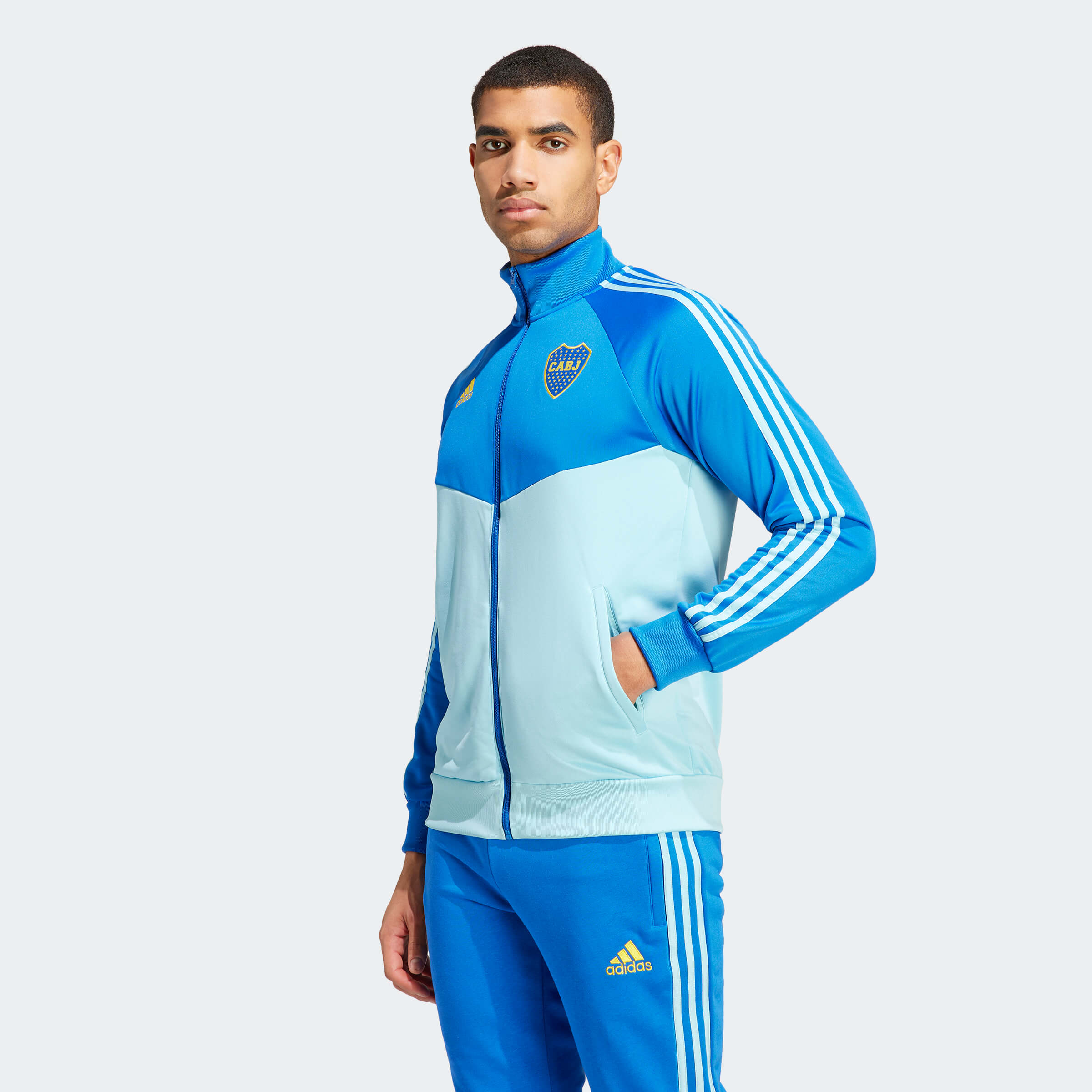 adidas 2023 Boca Juniors DNA Training Top - Blue-Light Blue