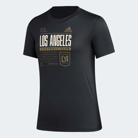 LAFC Los Angeles Football Club 2020 2021 Black Home Soccer Jersey Men's  LARGE