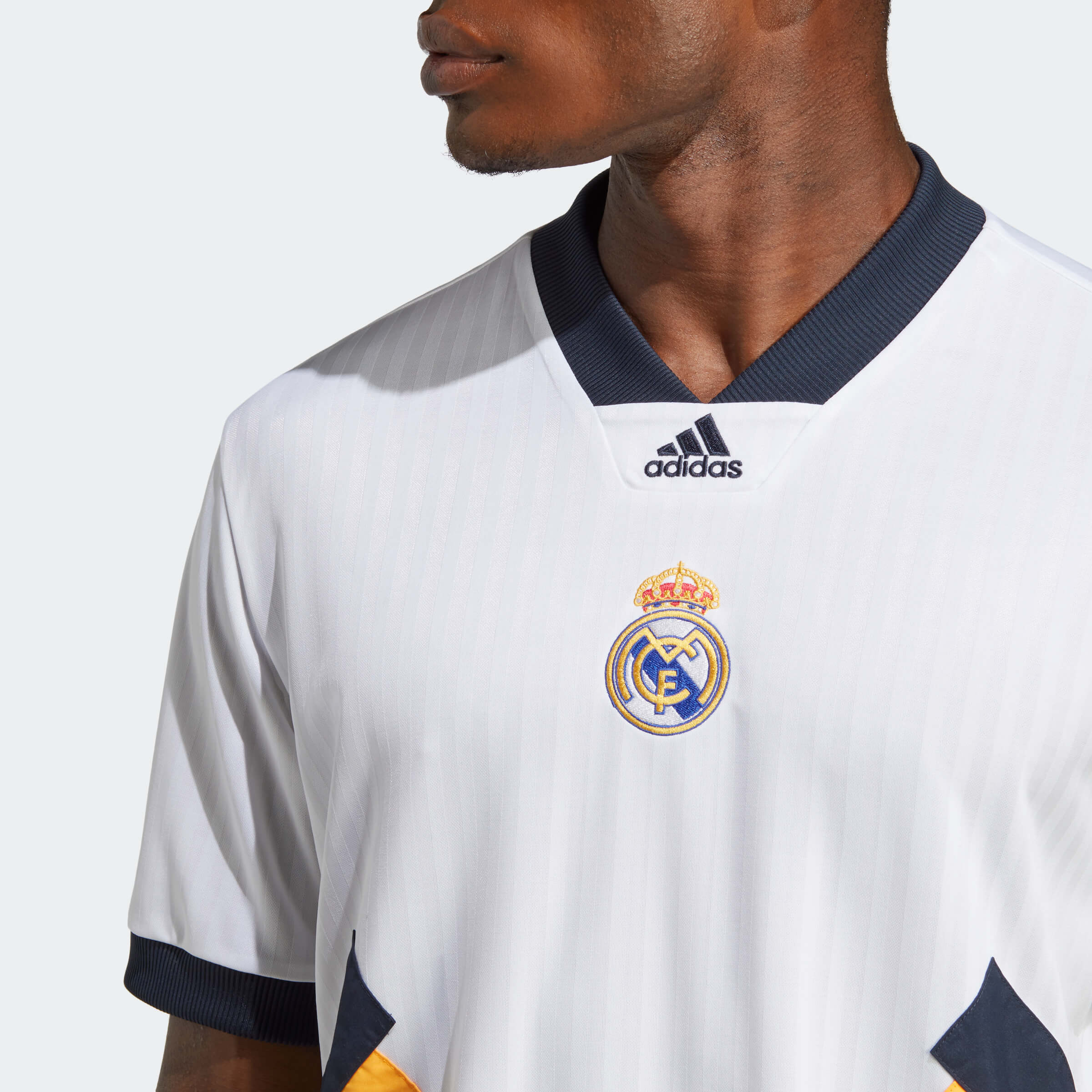 adidas 2023 Real Madrid Icon Jersey - White