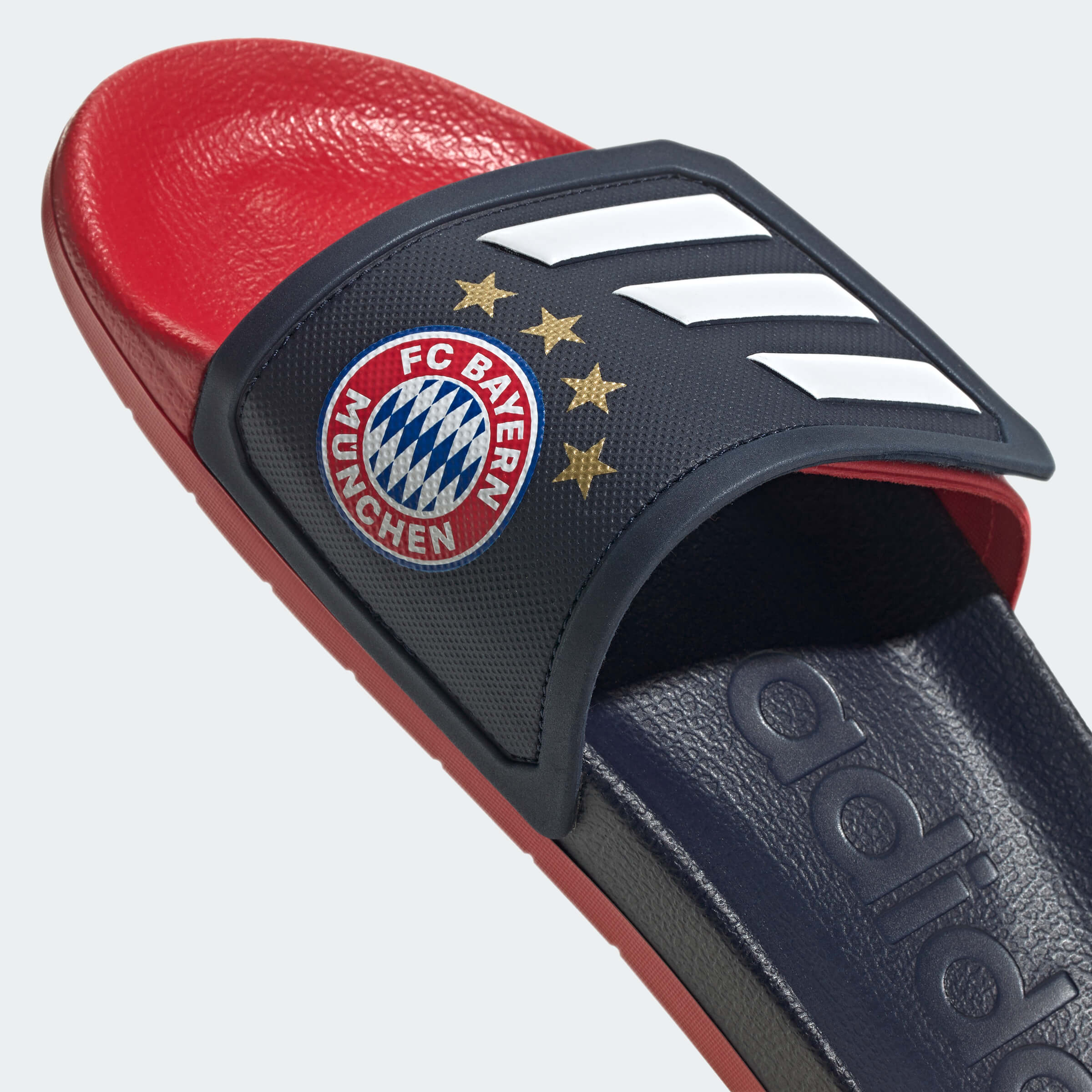 adidas Bayern Munich Adilette TND - Navy-Red