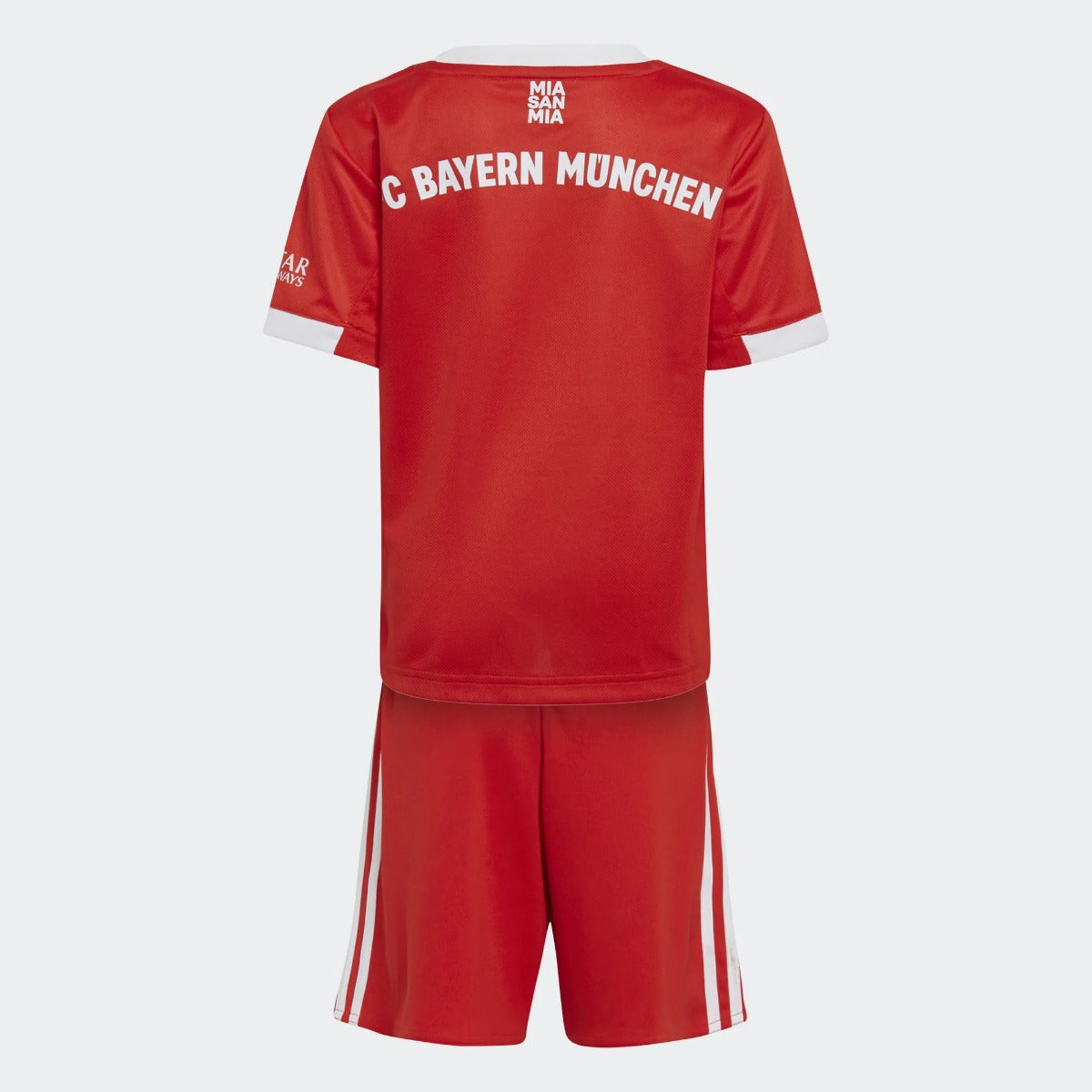 adidas 22-23 Bayern Munich Home Mini Kit - Red-White