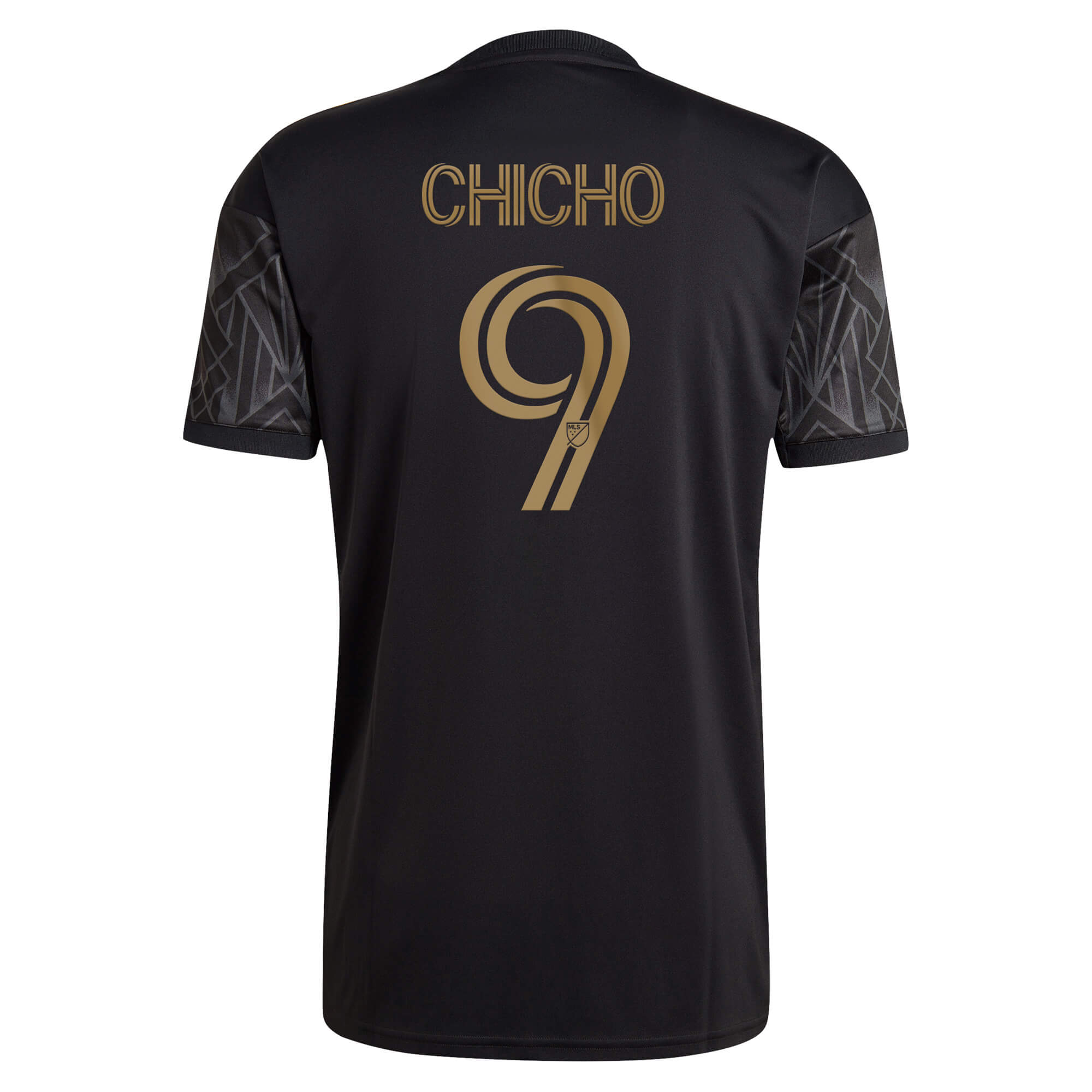 adidas 2022-23 LAFC  Youth Home Jersey - Black-Gold