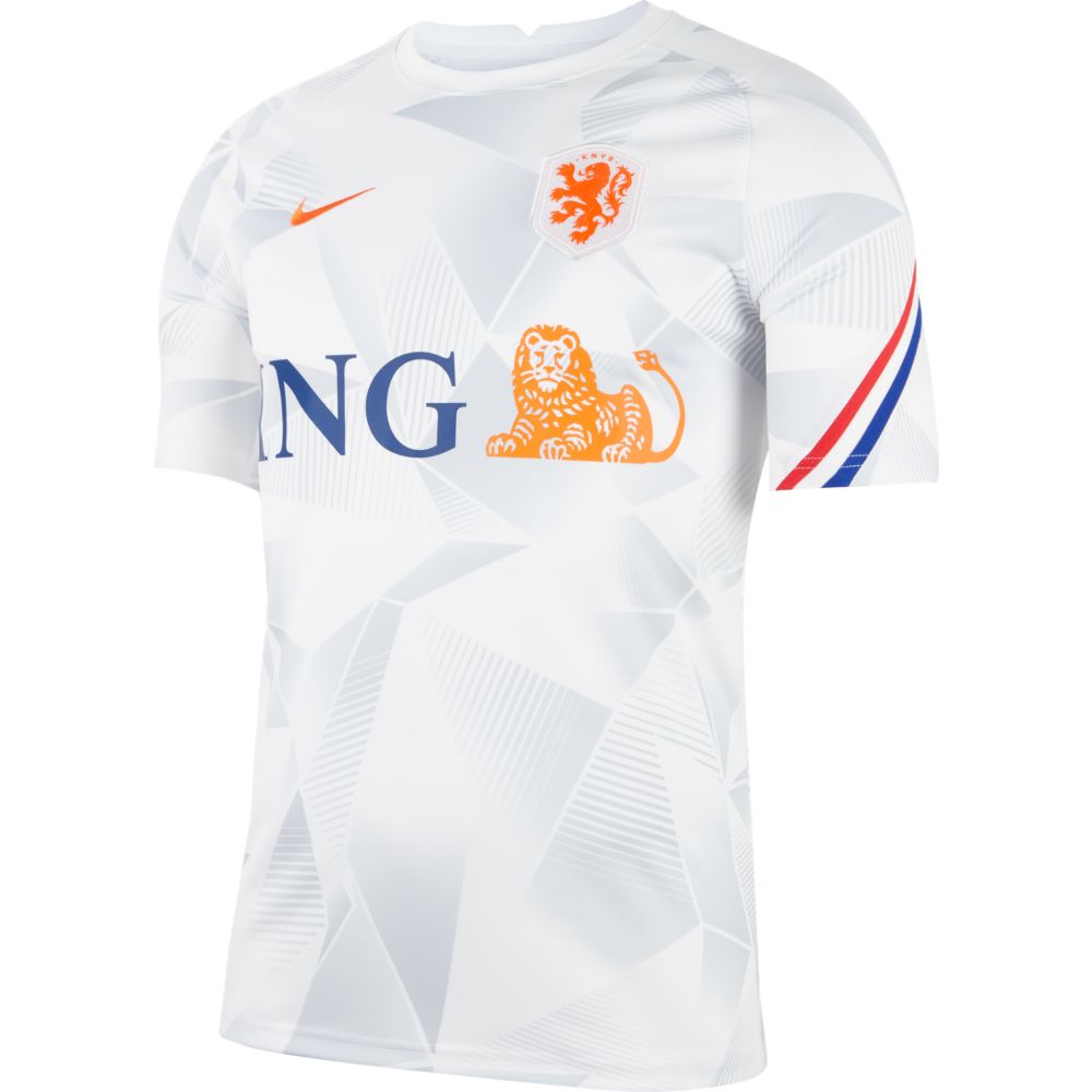 Verdampen browser syndroom Nike 2020-21 Holland Dri-Fit Training Top - White