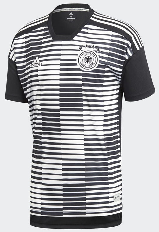 adidas 2018-2019 Germany Pre-Match Jersey - Black/White