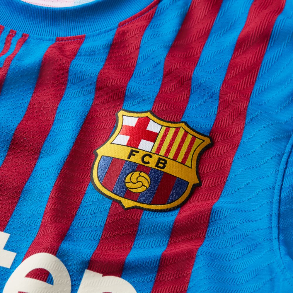 seriamente Rectángulo María Nike 2021-22 Barcelona Home Authentic Vapor Match Jersey - Soar-Pale I