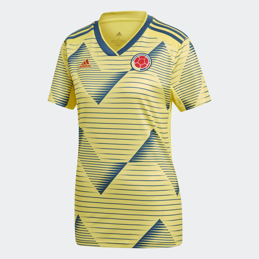 adidas Colombia 2019-20 Home WOMEN Jersey - Yellow