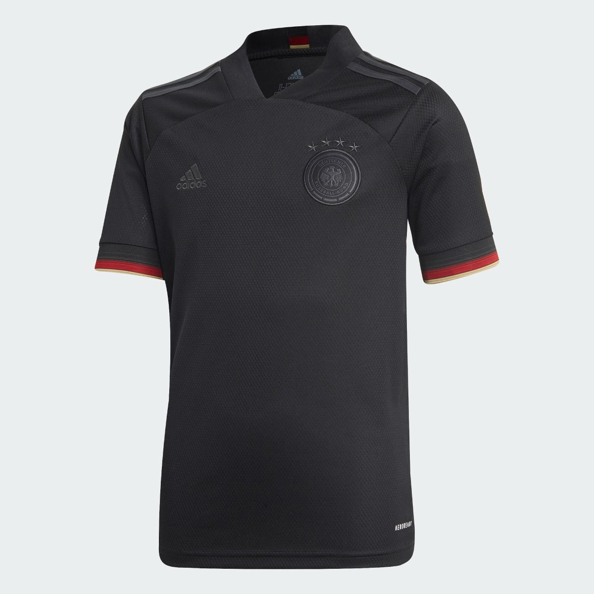 adidas 2020-21 Germany Away YOUTH Jersey - Black