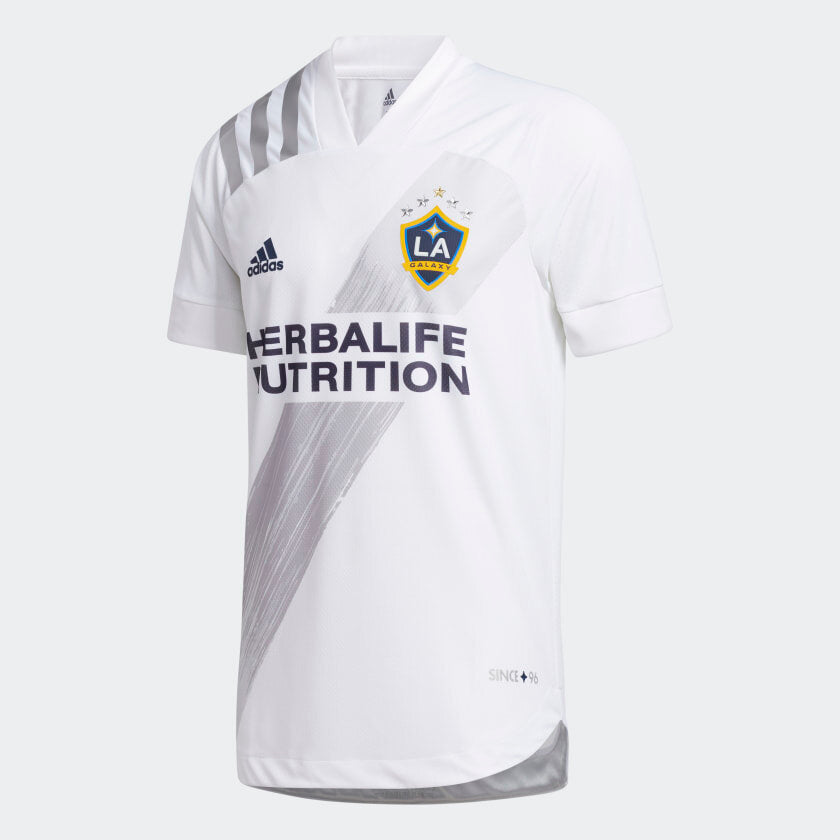 adidas 2020-21 LA Galaxy Authentic Home Jersey - White