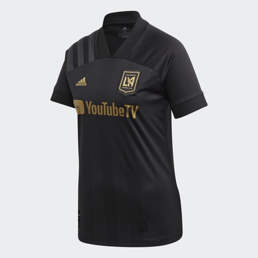 adidas 2020-21 LAFC womens Home Jersey - Black