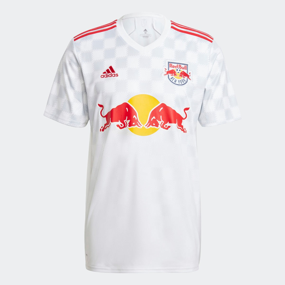 Adidas 2021-22 New York Red Bulls Home Jersey - White-Red