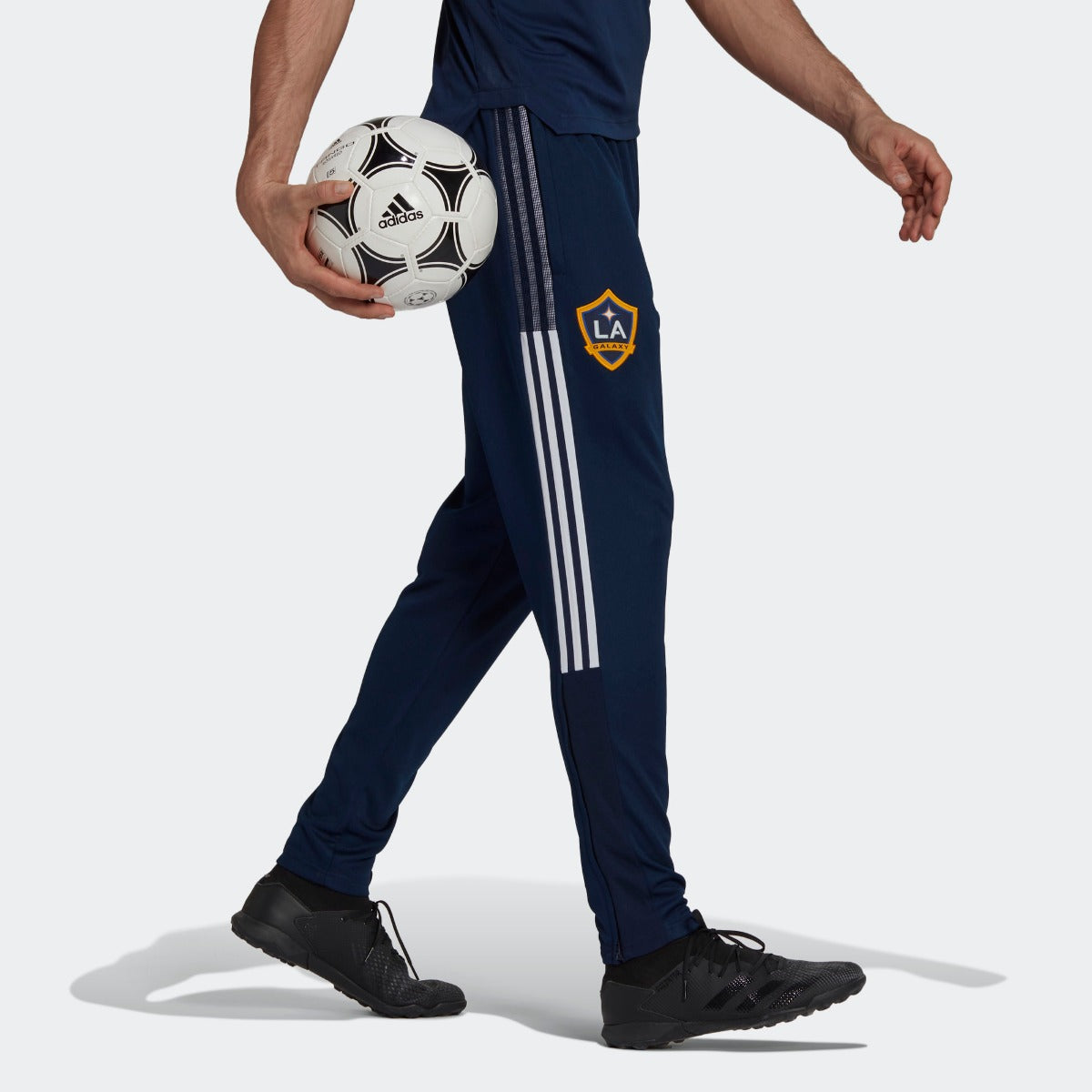 Adidas 2021 LA Galaxy Travel Pants - Navy-White