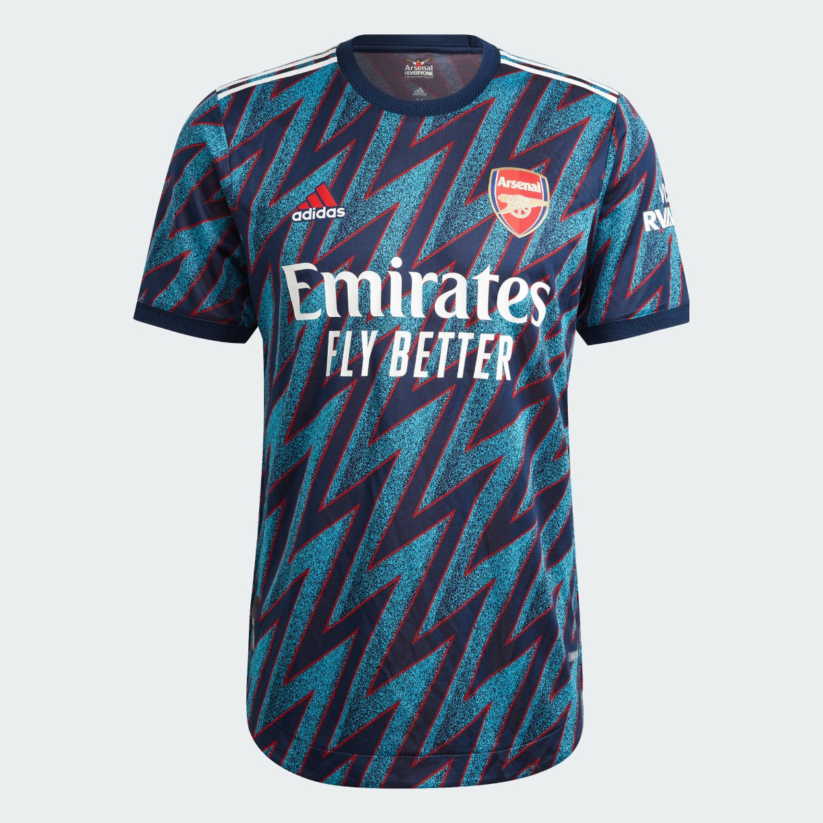 Adidas 2021-22 Arsenal Authentic Third Jersey - Mystery Blue