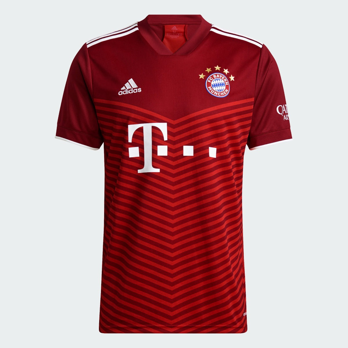 Adidas 2021-22 Bayern Munich Home Jersey - True Red