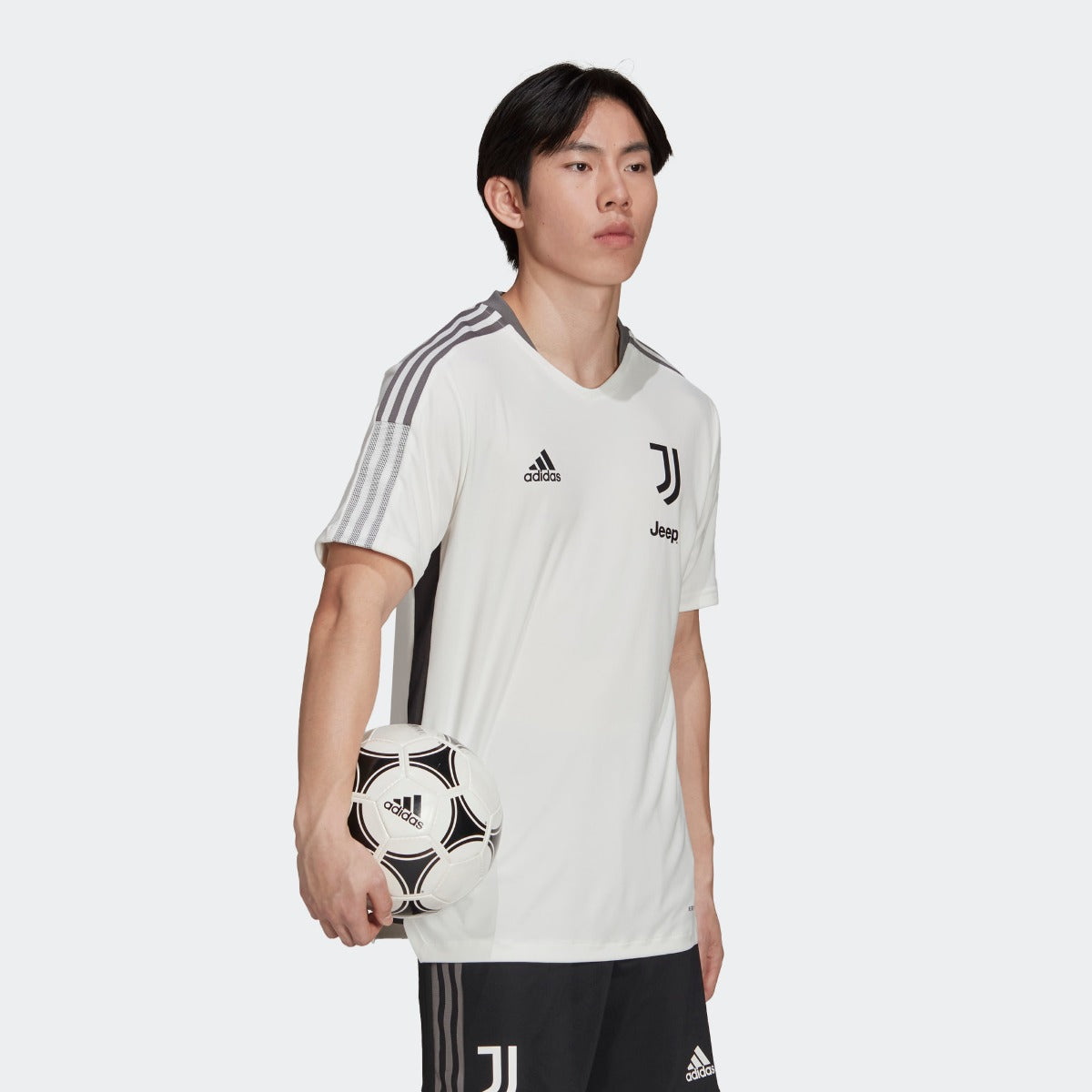 Adidas 2021-22 Juventus Training Jersey - White-Grey