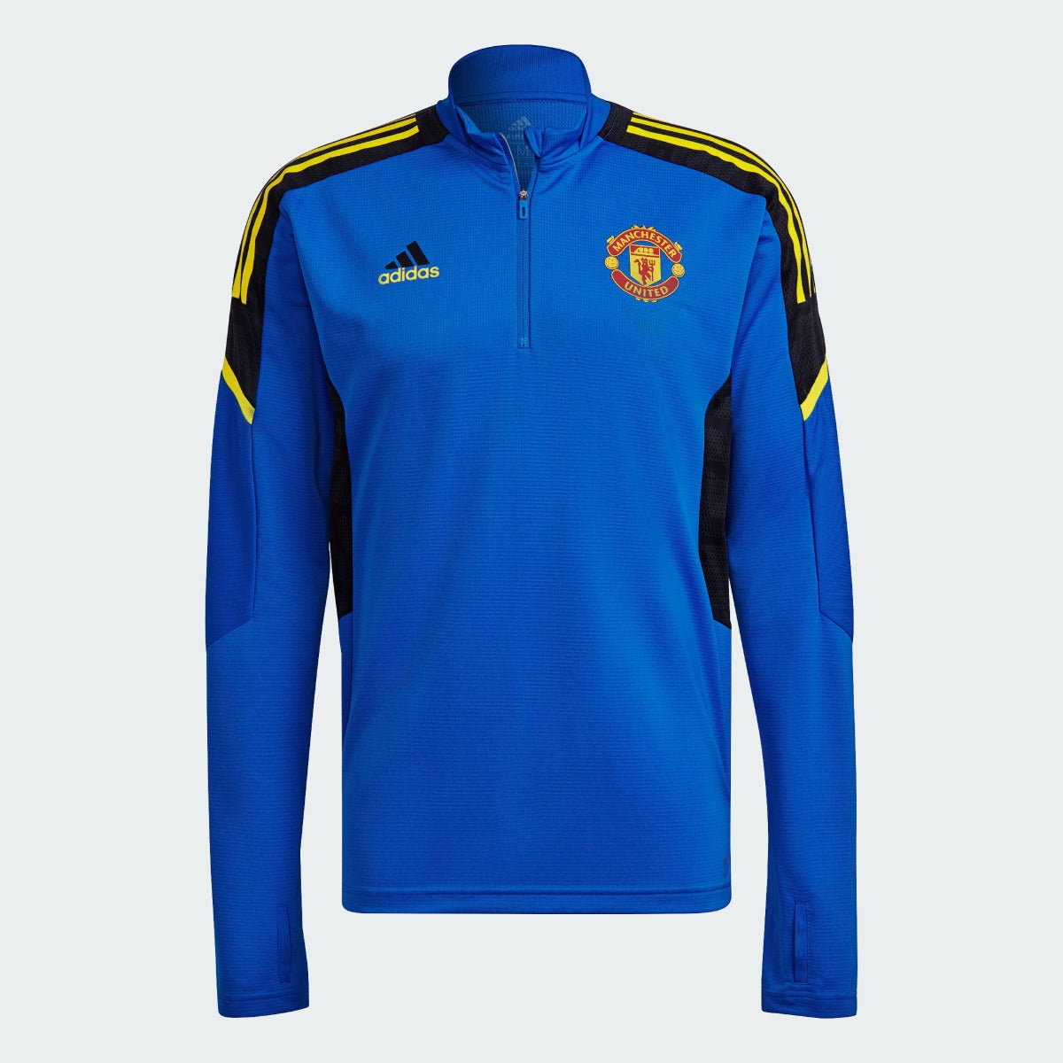 Adidas 2021-22 Manchester United Euro Training Top - Glow Blue