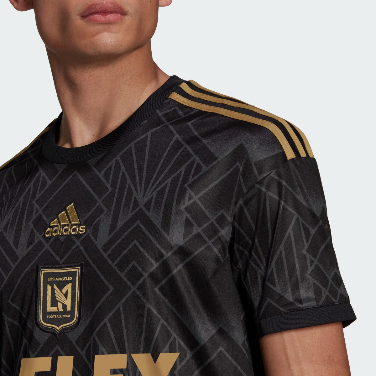 adidas 2022-23  LAFC Home Jersey - Black-Gold