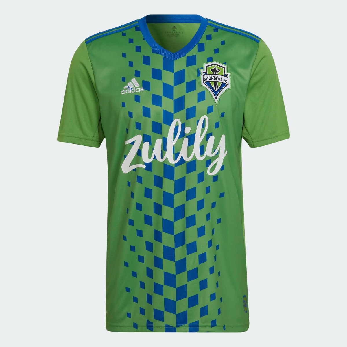 adidas 2022-23 Seattle Sounders Home Jersey - Rave Green-Blue