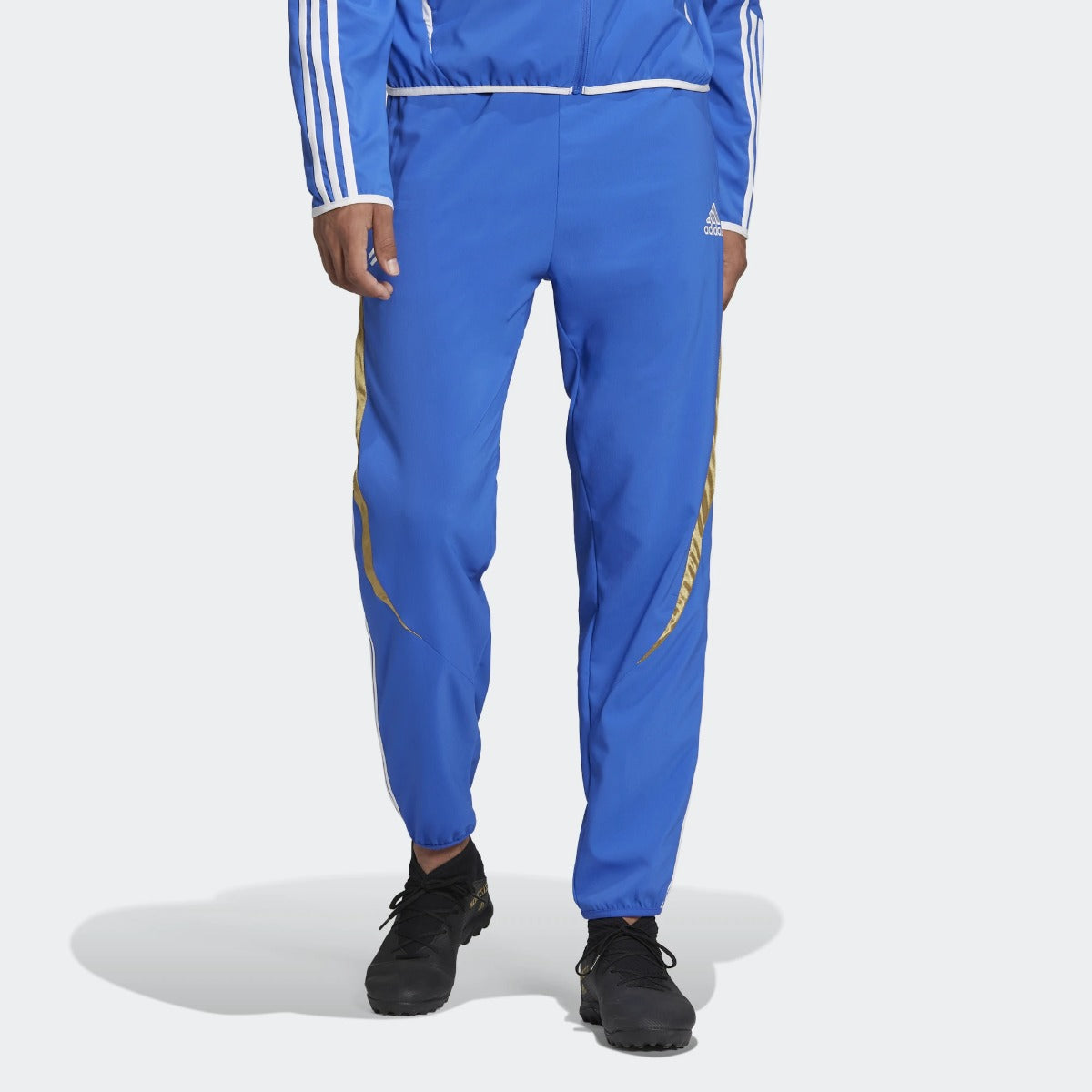 adidas 2021-22 Juventus Teamgeist Woven Pants - Hi Res Blue