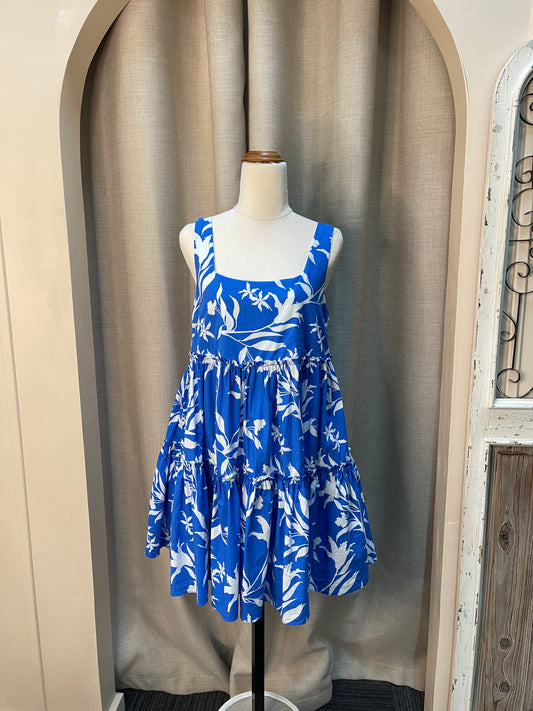 Yelena Dress - Blue - Petal & Pup USA